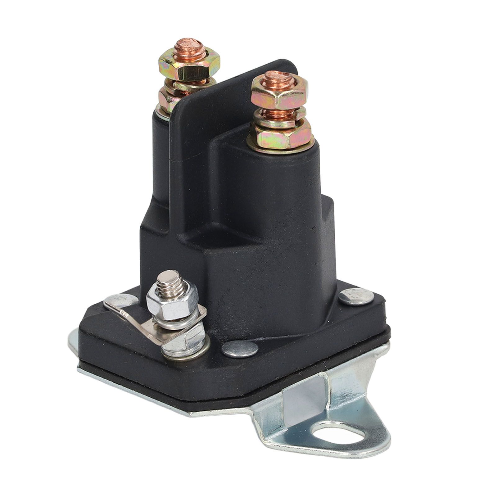 3 Pole Universal Starter Solenoid 12 V 435097 Start Solenoid for MTD 109946 146154 T1200 Lawn Mower - Image 1