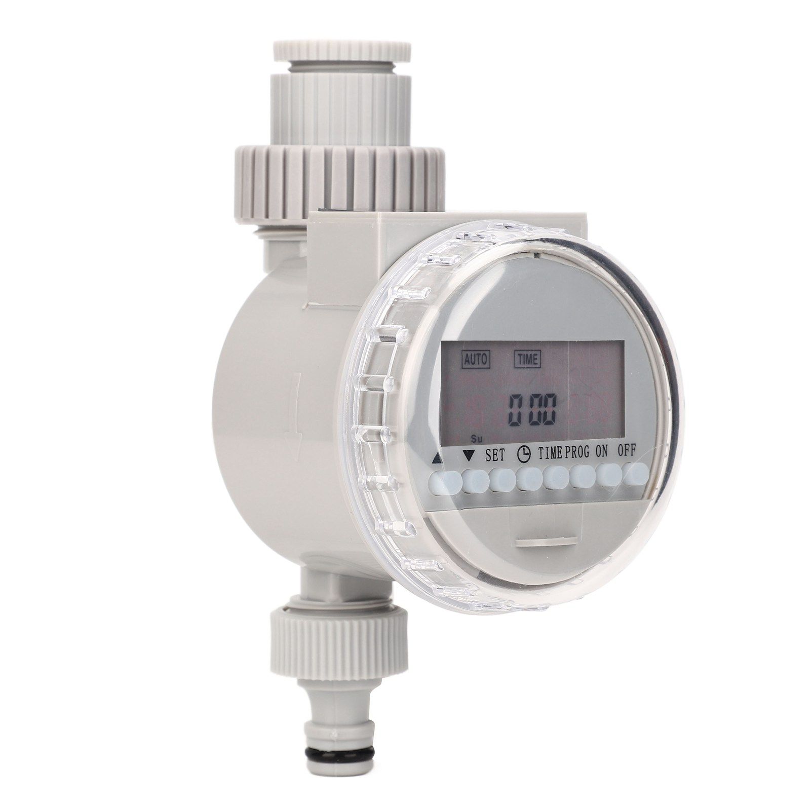 Solar Water Timer Smart Automatic Watering Irrigation Controller System with LCD Display Screen for Home Garden - Image 2