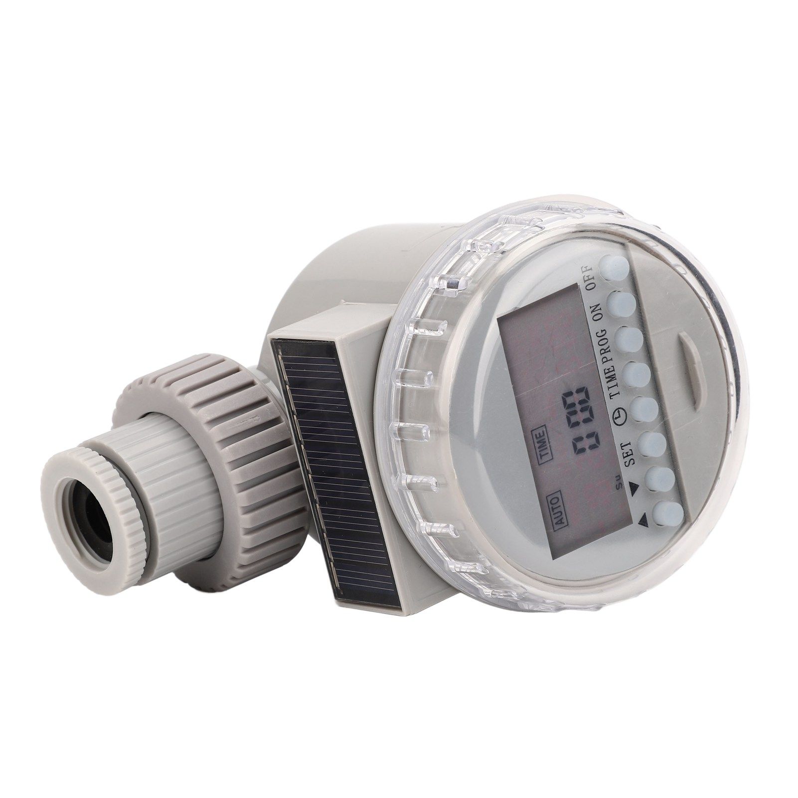 Solar Water Timer Smart Automatic Watering Irrigation Controller System with LCD Display Screen for Home Garden - Image 7