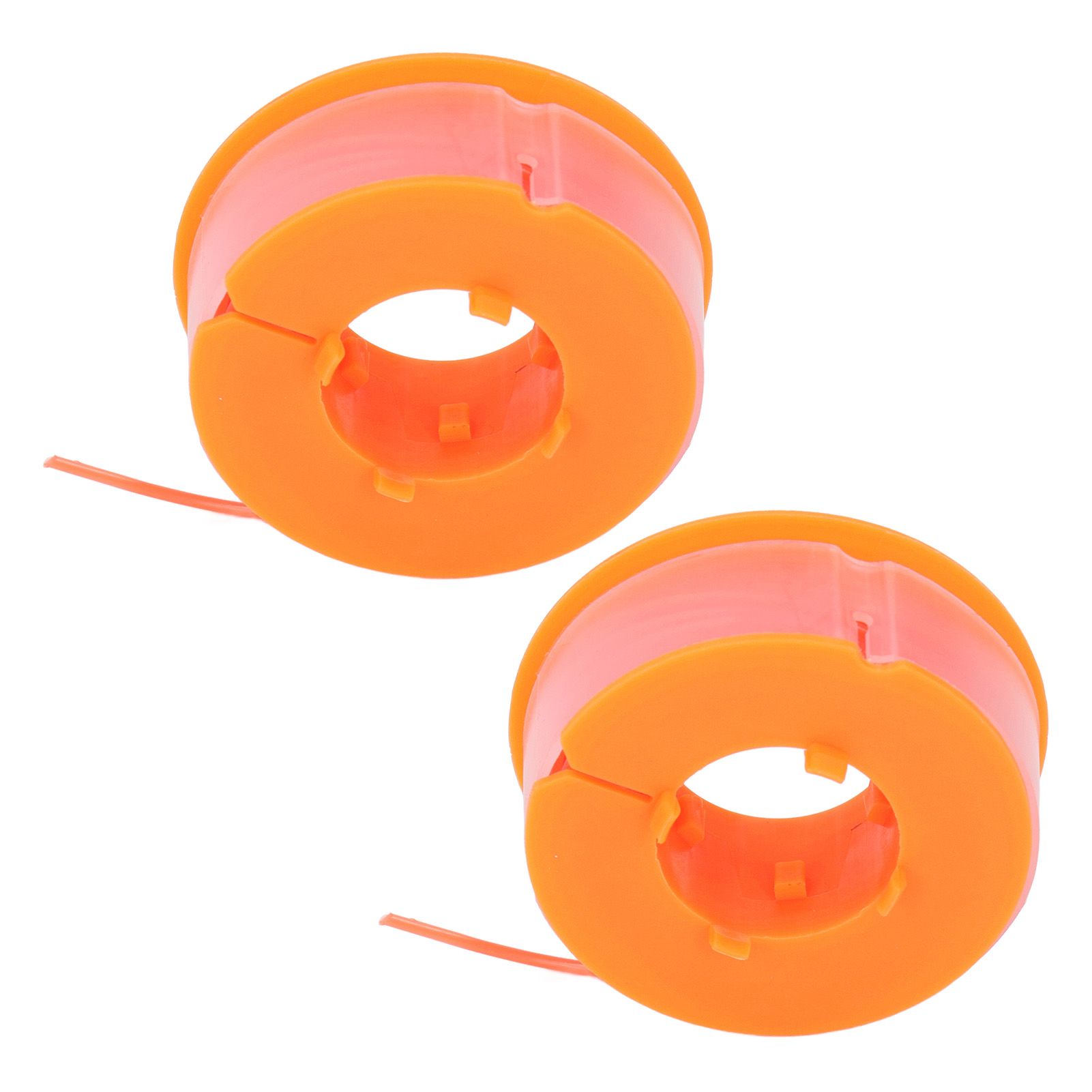 2Pcs Lawn Mower Spool Line Nylon Trimmer Accessories Replacement Fit for BOSCH ART 30 ART 30FA Orange - Image 3