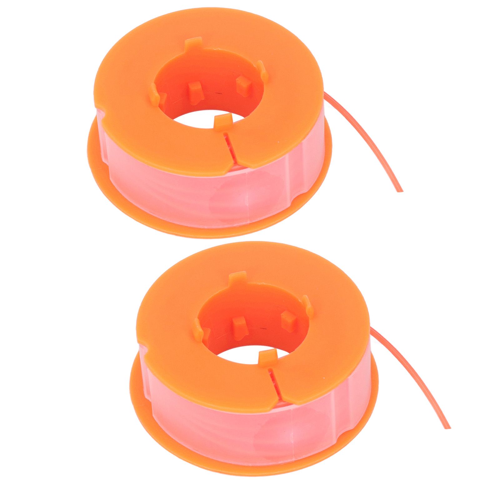 2Pcs Lawn Mower Spool Line Nylon Trimmer Accessories Replacement Fit for BOSCH ART 30 ART 30FA Orange - Image 6