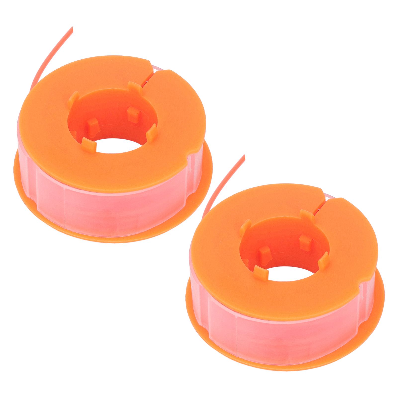 2Pcs Lawn Mower Spool Line Nylon Trimmer Accessories Replacement Fit for BOSCH ART 30 ART 30FA Orange - Image 8