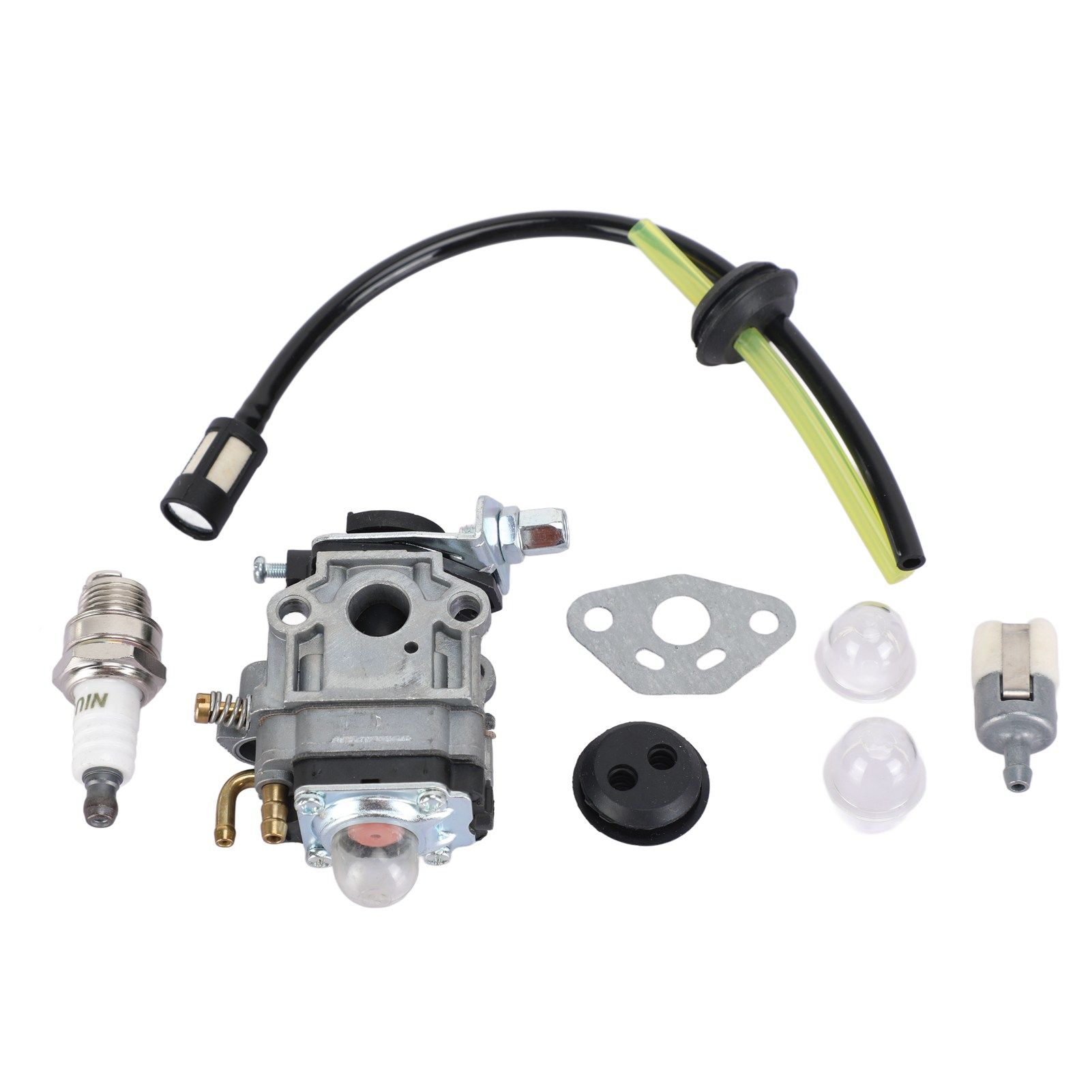 Lawn Mower Carburetor Kit Spark Plug Filter Line for TH23 TH26 TH34 23CC 25CC 26CC 33CC 35CC - Image 1