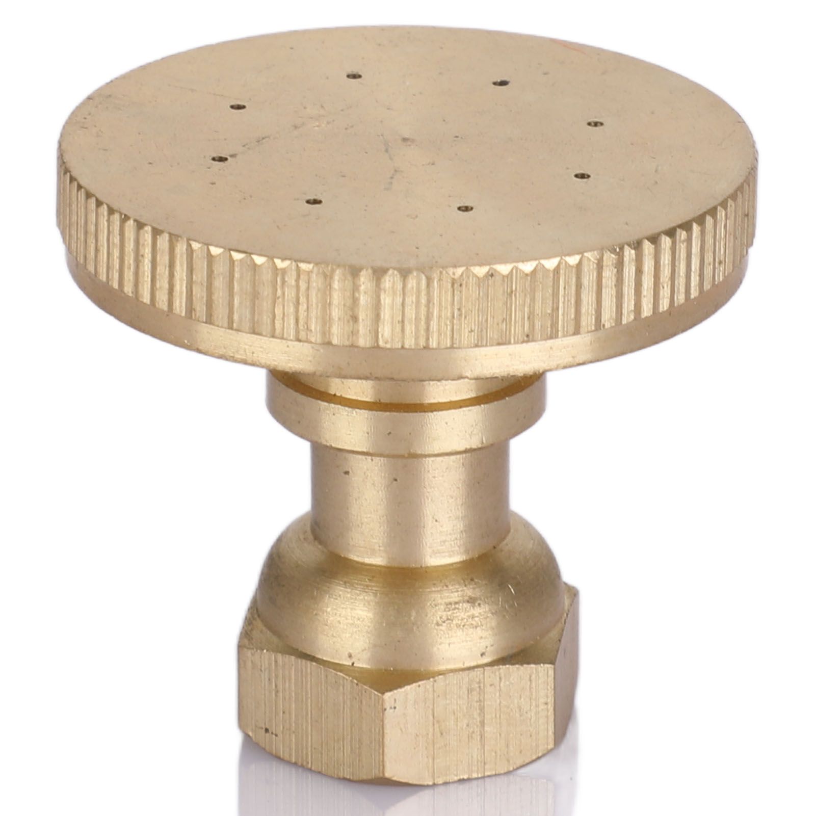 Garden Atomizing Nozzle Copper G3/8 Internal Thread Straight Head 8 Holes Water Pipe Spray Head for Agricultural - Image 3