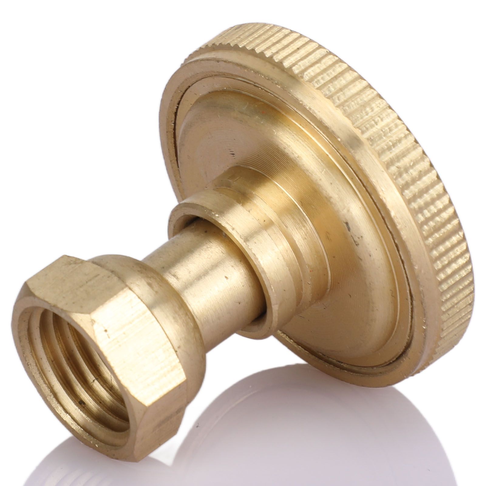 Garden Atomizing Nozzle Copper G3/8 Internal Thread Straight Head 8 Holes Water Pipe Spray Head for Agricultural - Image 4