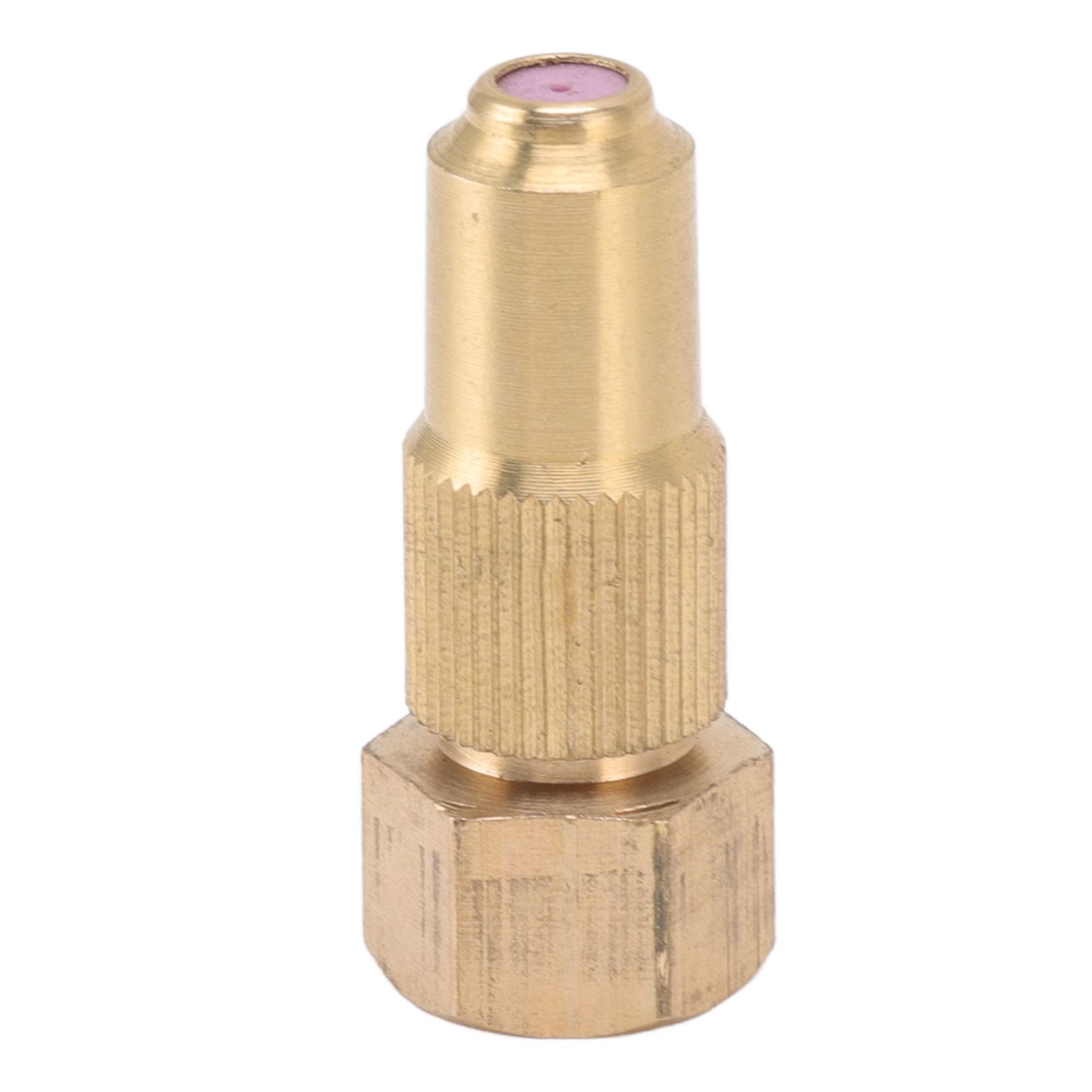 G3/8 Internal Thread High Pressure Sprayer Nozzle Ceramic Brass Watering Tool for Courtyard Agriculture 0.8mm/0.03in Hole - Image 1