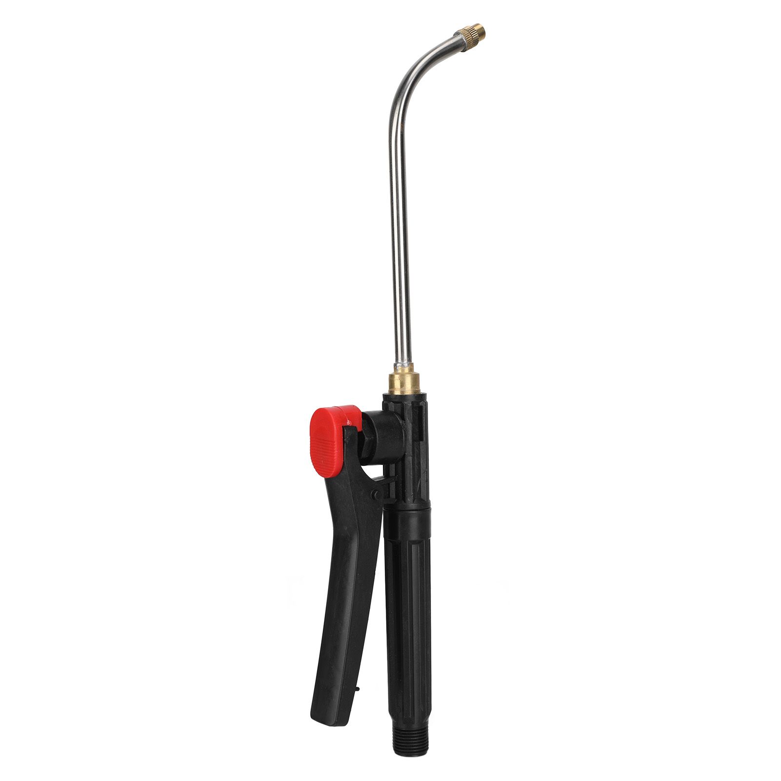 Garden Watering Wand G3/8 External Thread Agricultural Spray Rod with Curved Nozzle Fine Atomization Adjustable Copper Nozzle - Image 1
