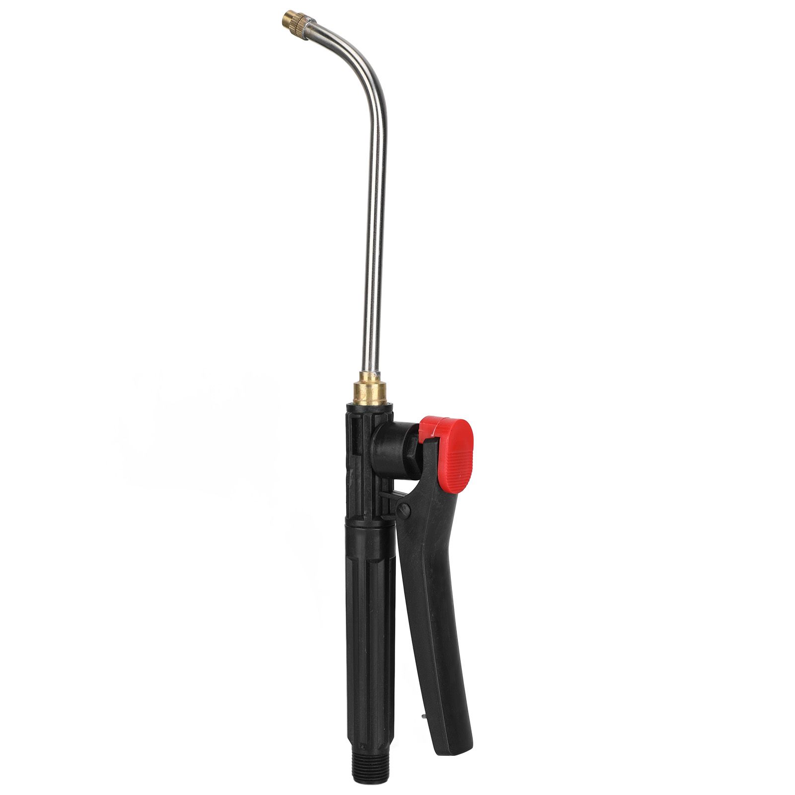 Garden Watering Wand G3/8 External Thread Agricultural Spray Rod with Curved Nozzle Fine Atomization Adjustable Copper Nozzle - Image 2