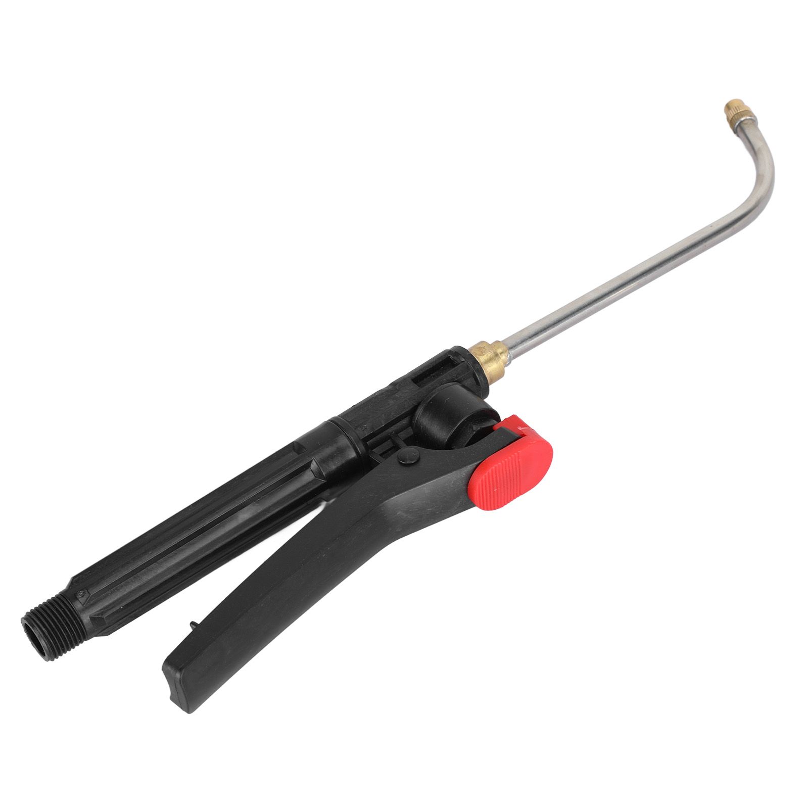 Garden Watering Wand G3/8 External Thread Agricultural Spray Rod with Curved Nozzle Fine Atomization Adjustable Copper Nozzle - Image 5