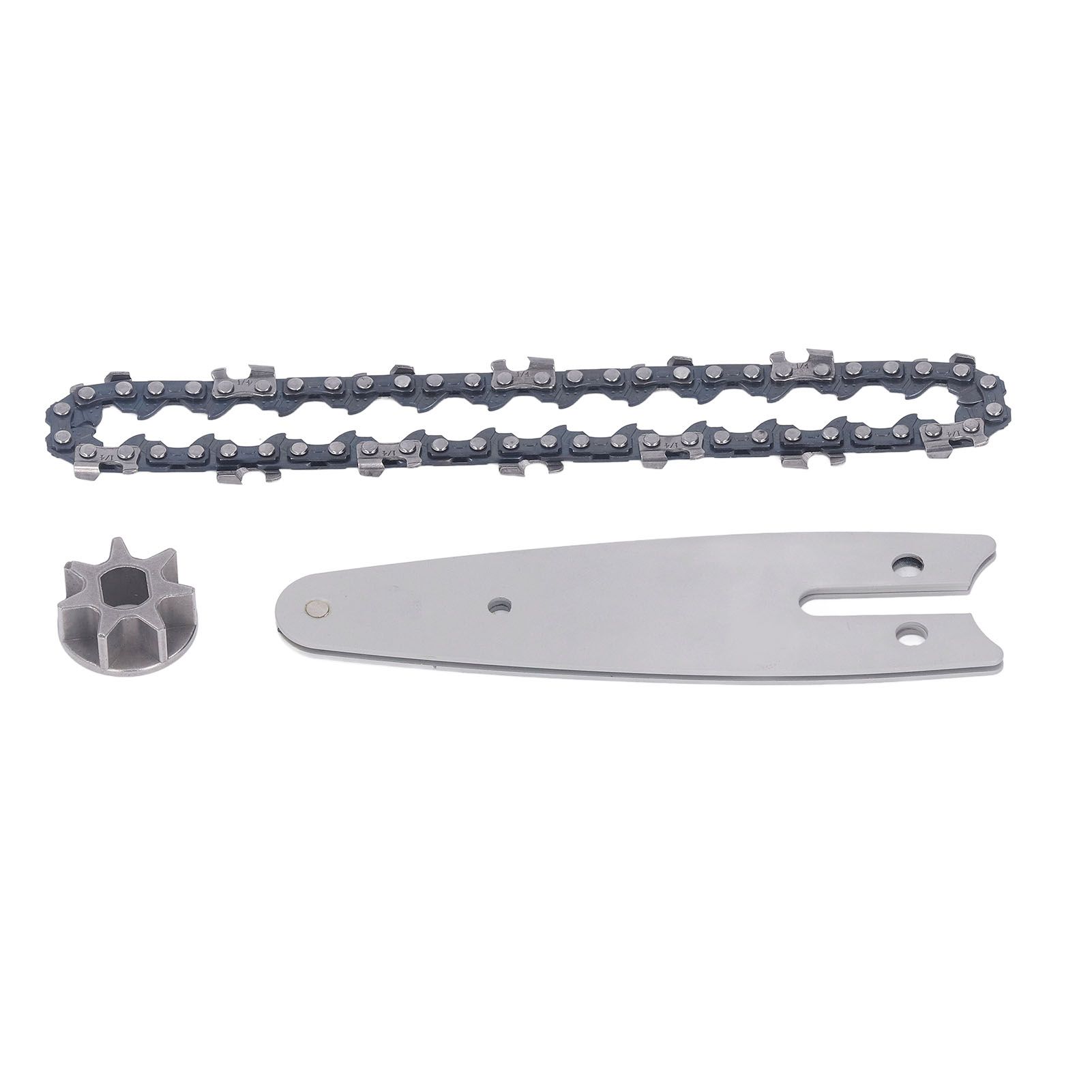 129mm Chainsaw Guide Plate Chain Sprocket Set Steel 4 Inch Mini Handheld Electric Pruning Saw - Image 8