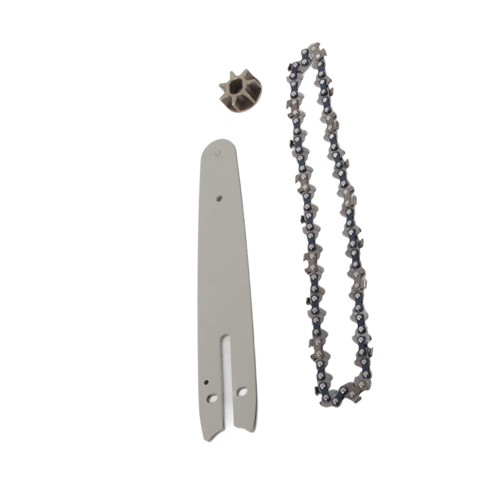 Chainsaw Chain Set Steel Sprocket 186mm Guide Plate 230mm Chain 6in Saw Replacement Accessories for Mini Electric Chainsaw - Image 1