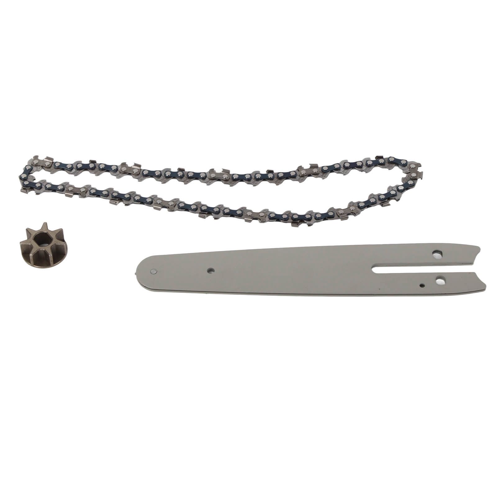 Chainsaw Chain Set Steel Sprocket 186mm Guide Plate 230mm Chain 6in Saw Replacement Accessories for Mini Electric Chainsaw - Image 6