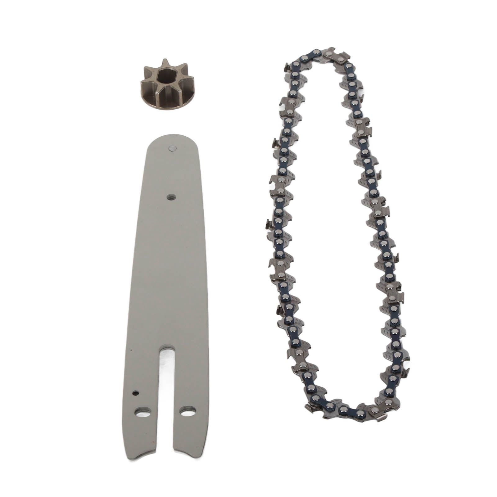 Chainsaw Chain Set Steel Sprocket 186mm Guide Plate 230mm Chain 6in Saw Replacement Accessories for Mini Electric Chainsaw - Image 7