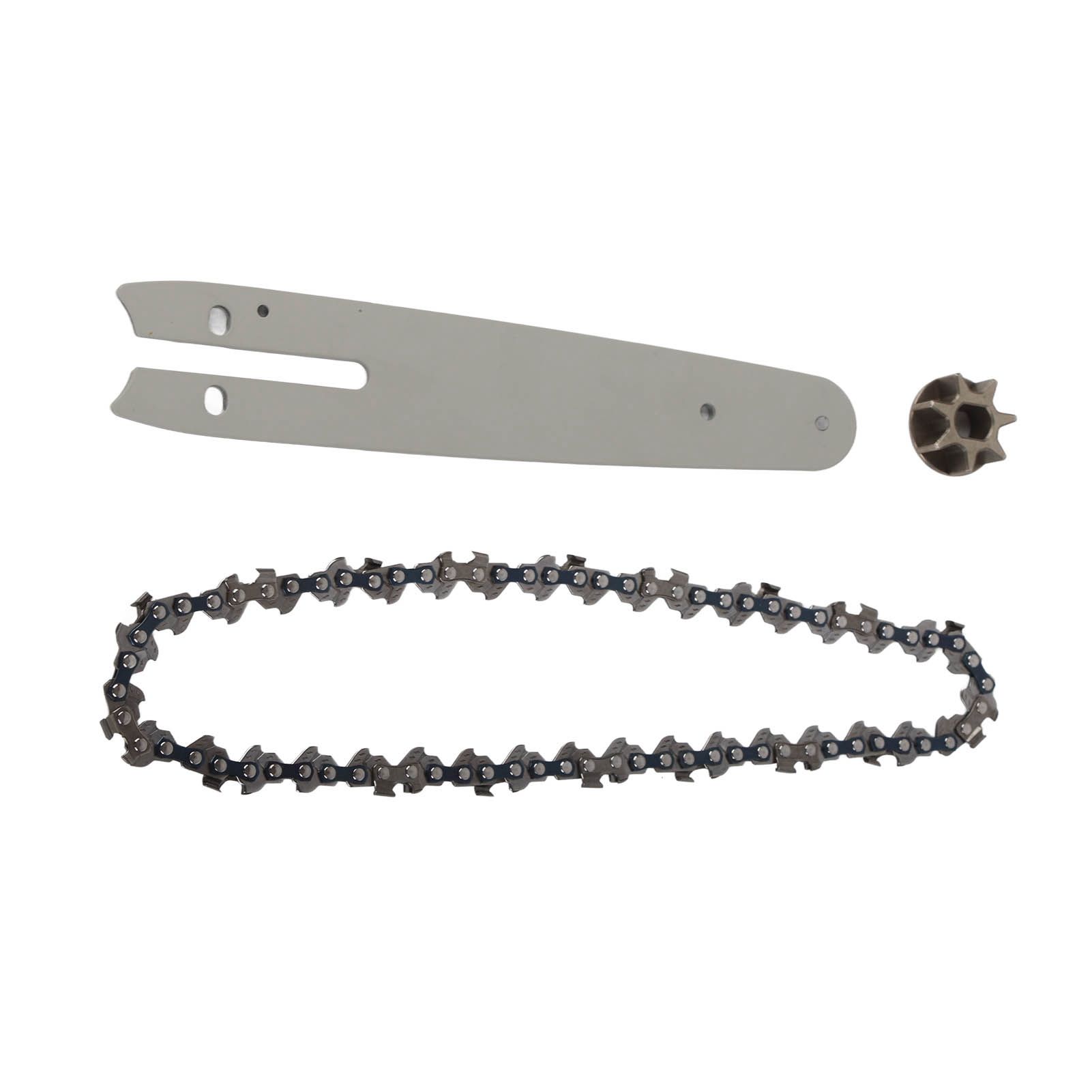 Chainsaw Chain Set Steel Sprocket 186mm Guide Plate 230mm Chain 6in Saw Replacement Accessories for Mini Electric Chainsaw - Image 8