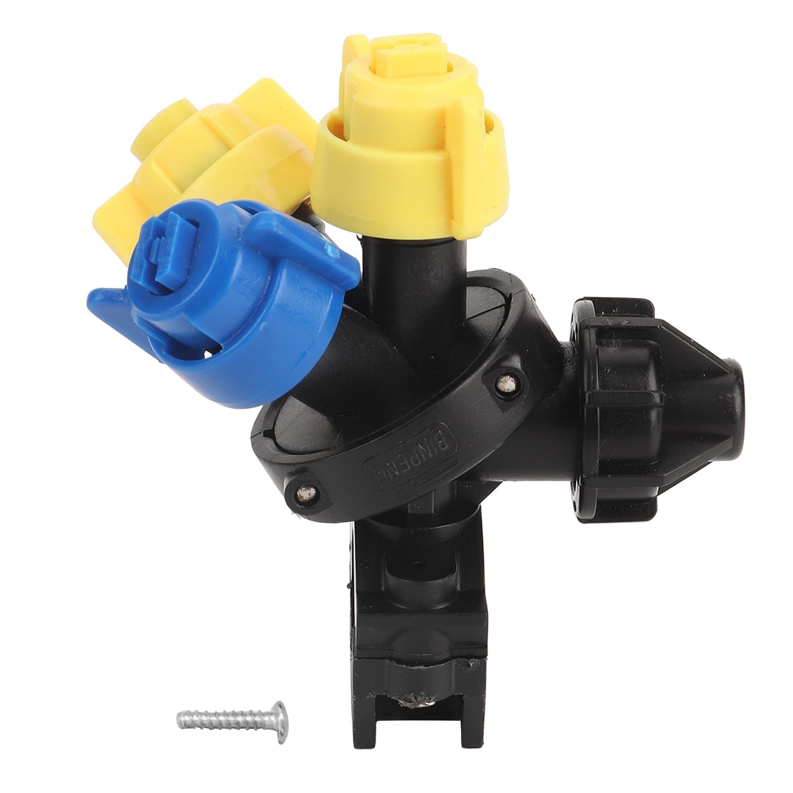 High Pressure Atomization Sprayer Nozzle 3 Heads Fan Shaped Agricultural Pesticide Mist Nozzle Drip Proof Tractor Nozzle - Image 1