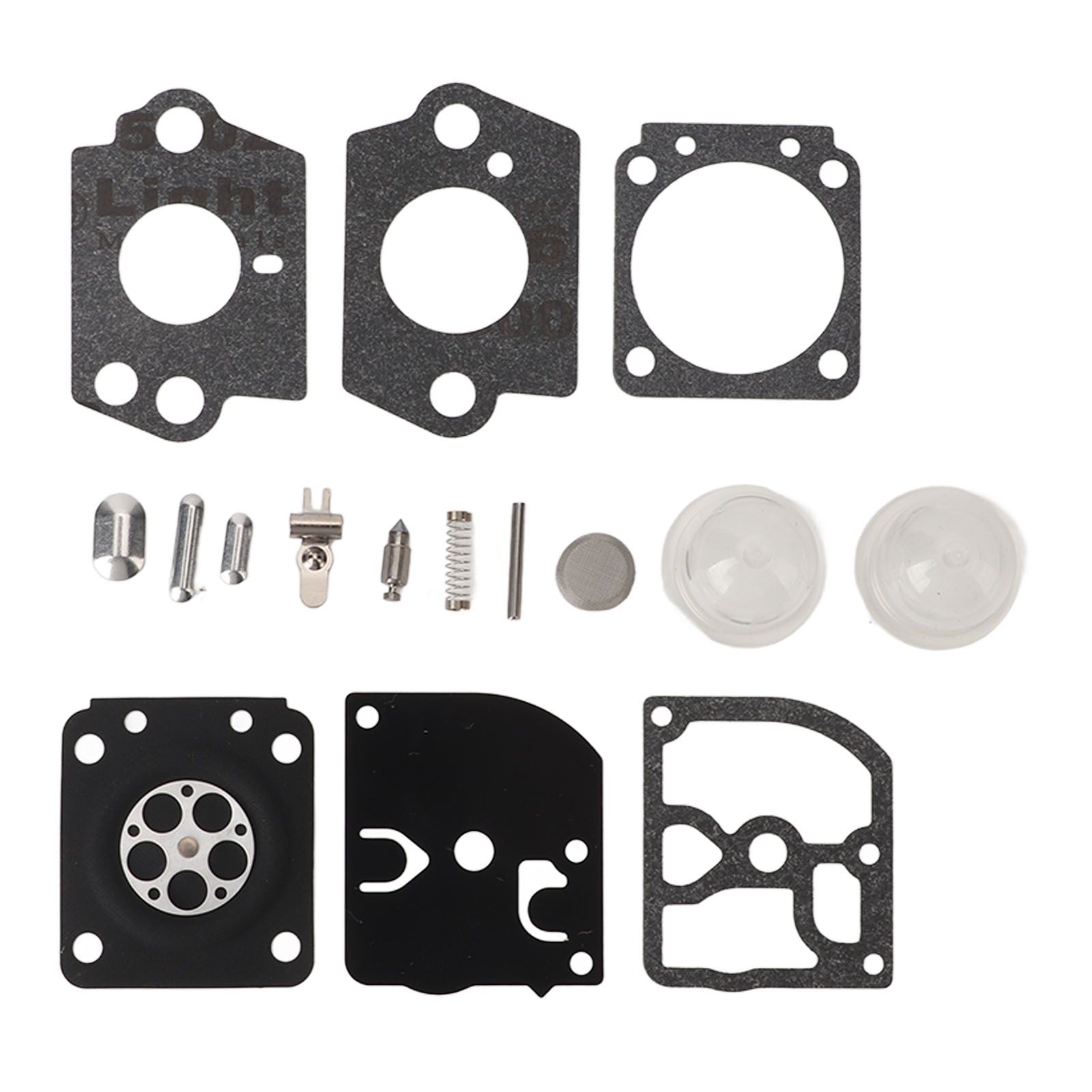 Trimmer Carburetor Repair Kit Carb Gasket Primer Bulb Set for Stihl HS45 FS38 FS55 Lawn Mower - Image 1