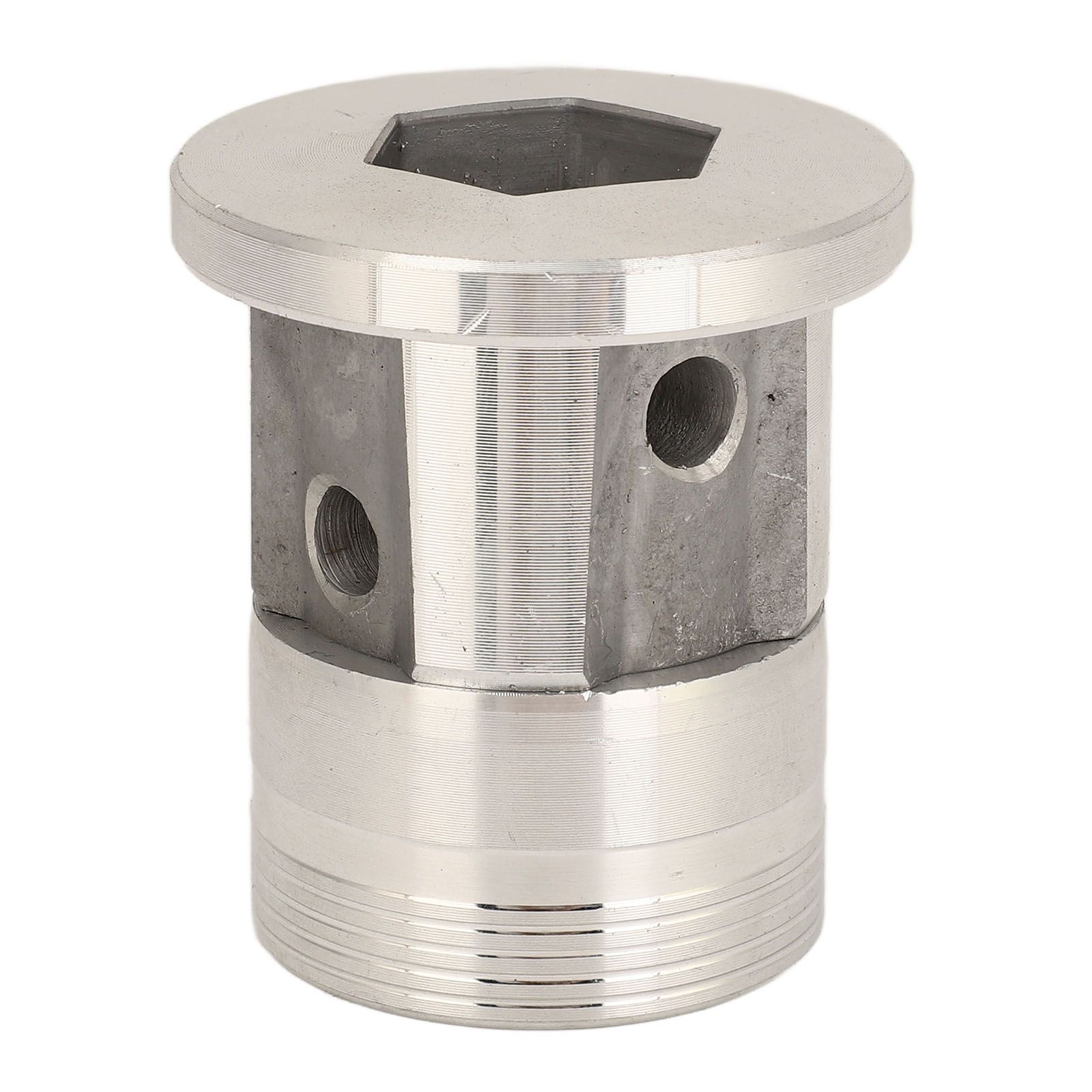 Aluminum Trimmer Head Replacement Universal Cylinder Type Lawnmower Weeding Head for Farming Gardening - Image 6