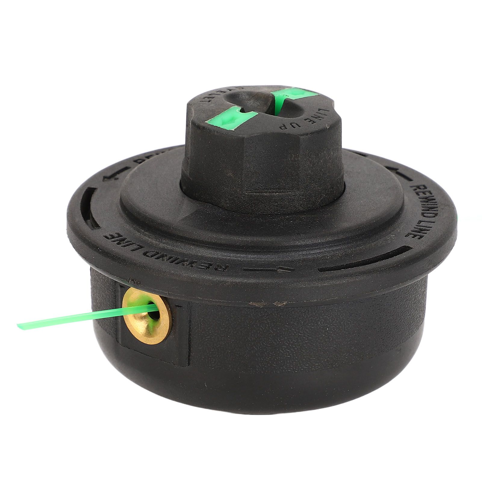 Internal Thread 7mm Green String Trimmer Head Replacement Lawnmower Weeding Head for Farming Gardening - Image 3