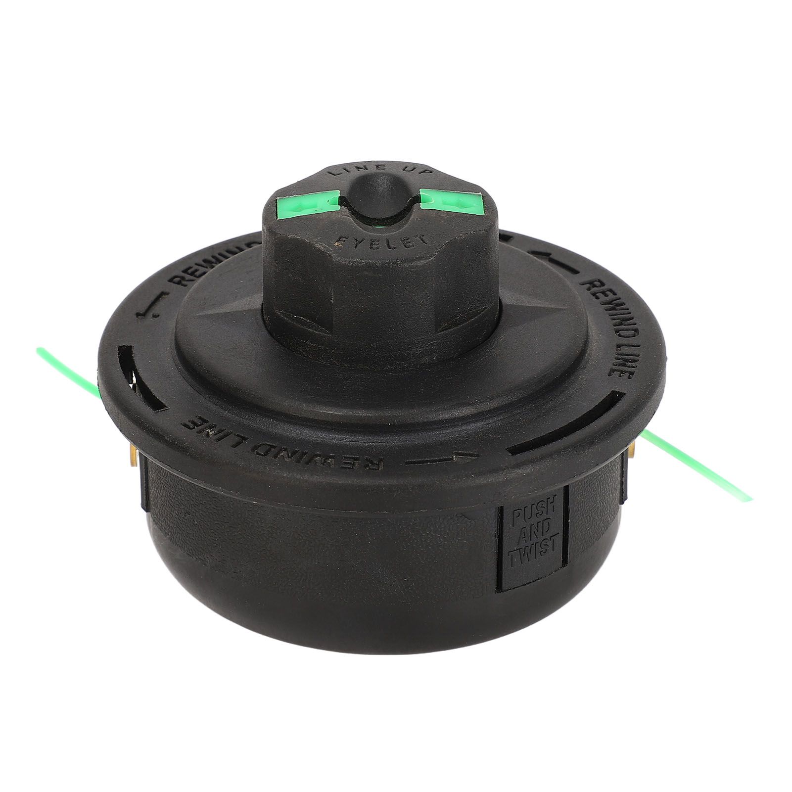 Internal Thread 7mm Green String Trimmer Head Replacement Lawnmower Weeding Head for Farming Gardening - Image 6