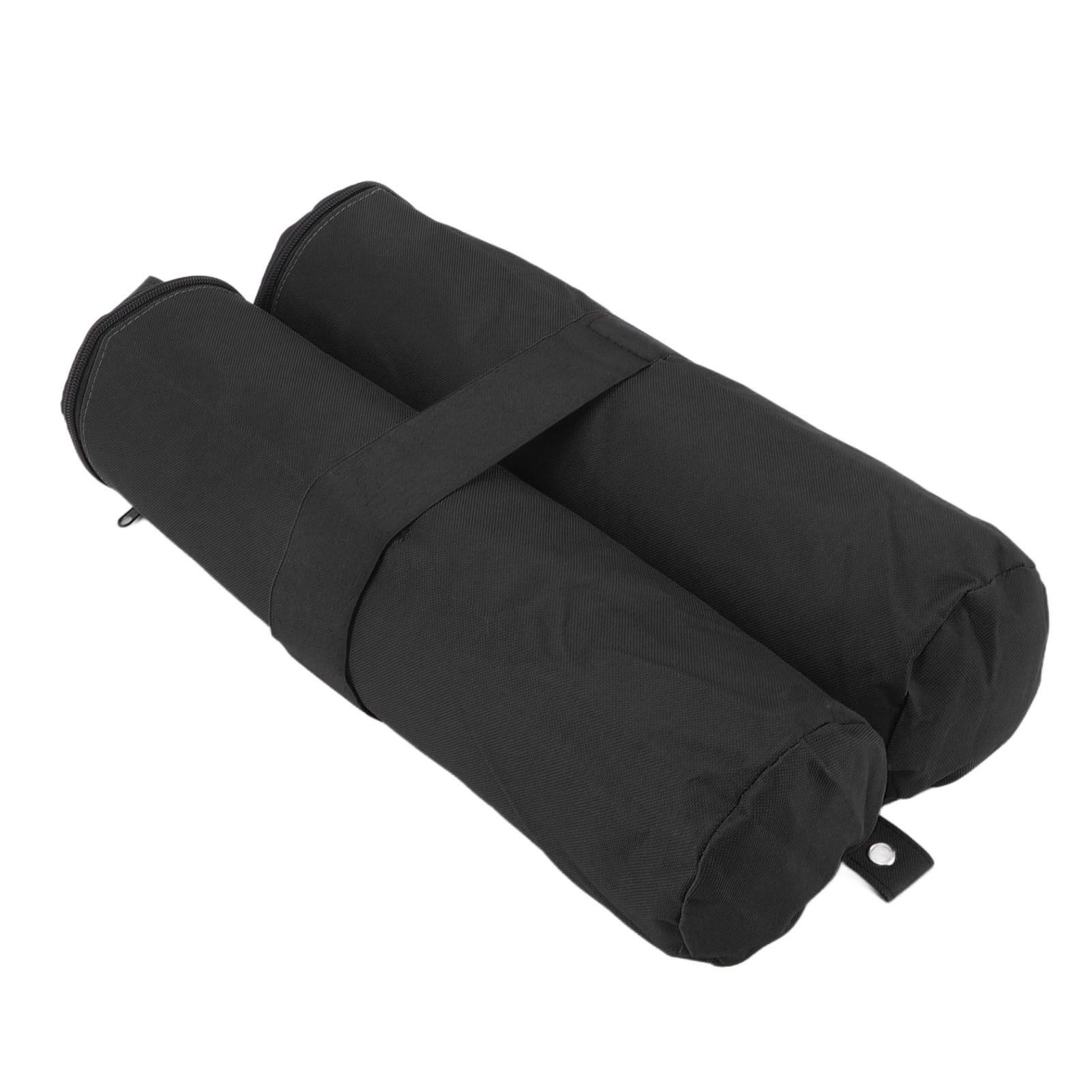 Tent Sand Bag Hook and Loop Design Tent Weight Bag Fixed Sandbags for Outdoor Tents Canopies Sun Umbrellas Black - Image 5
