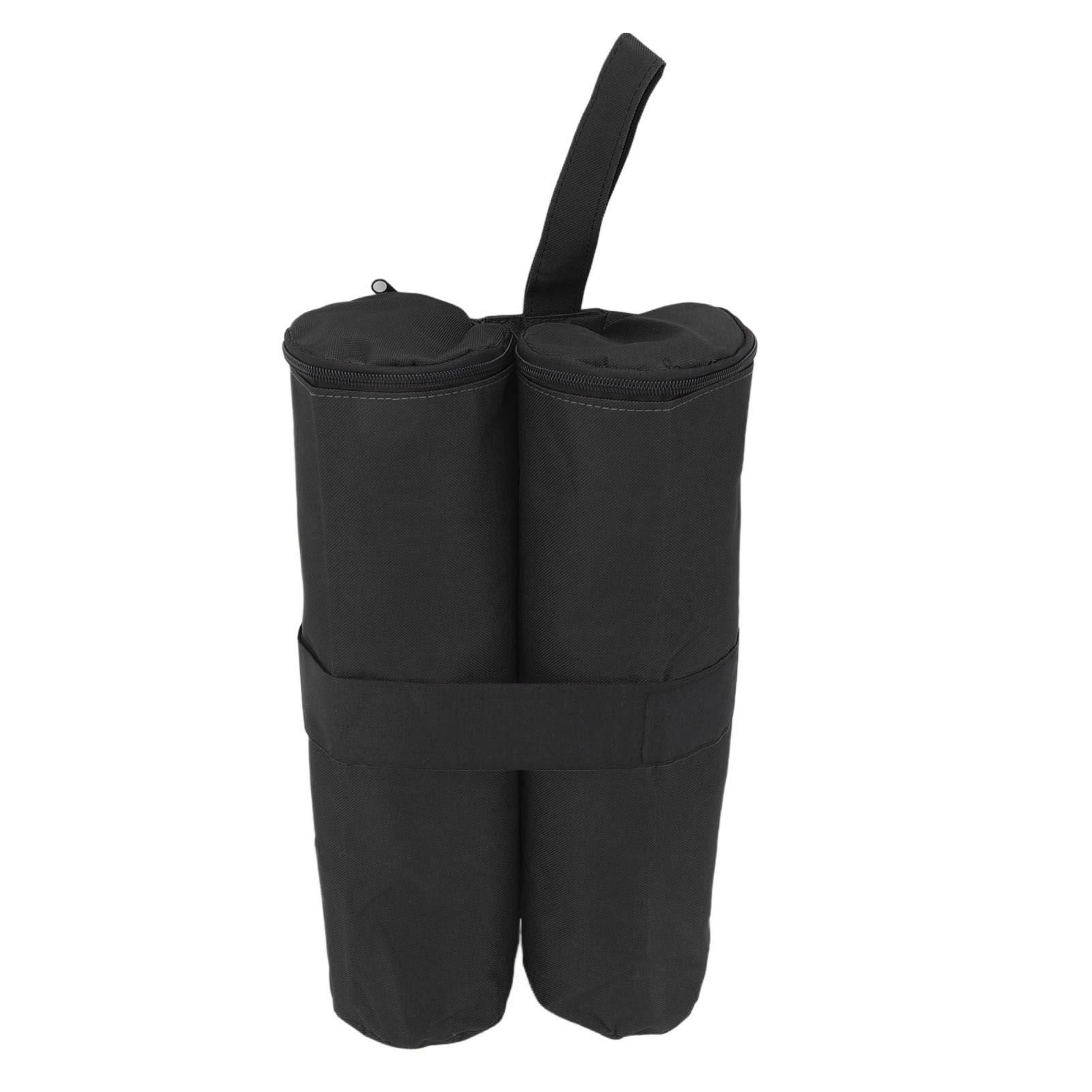 Tent Sand Bag Hook and Loop Design Tent Weight Bag Fixed Sandbags for Outdoor Tents Canopies Sun Umbrellas Black - Image 7