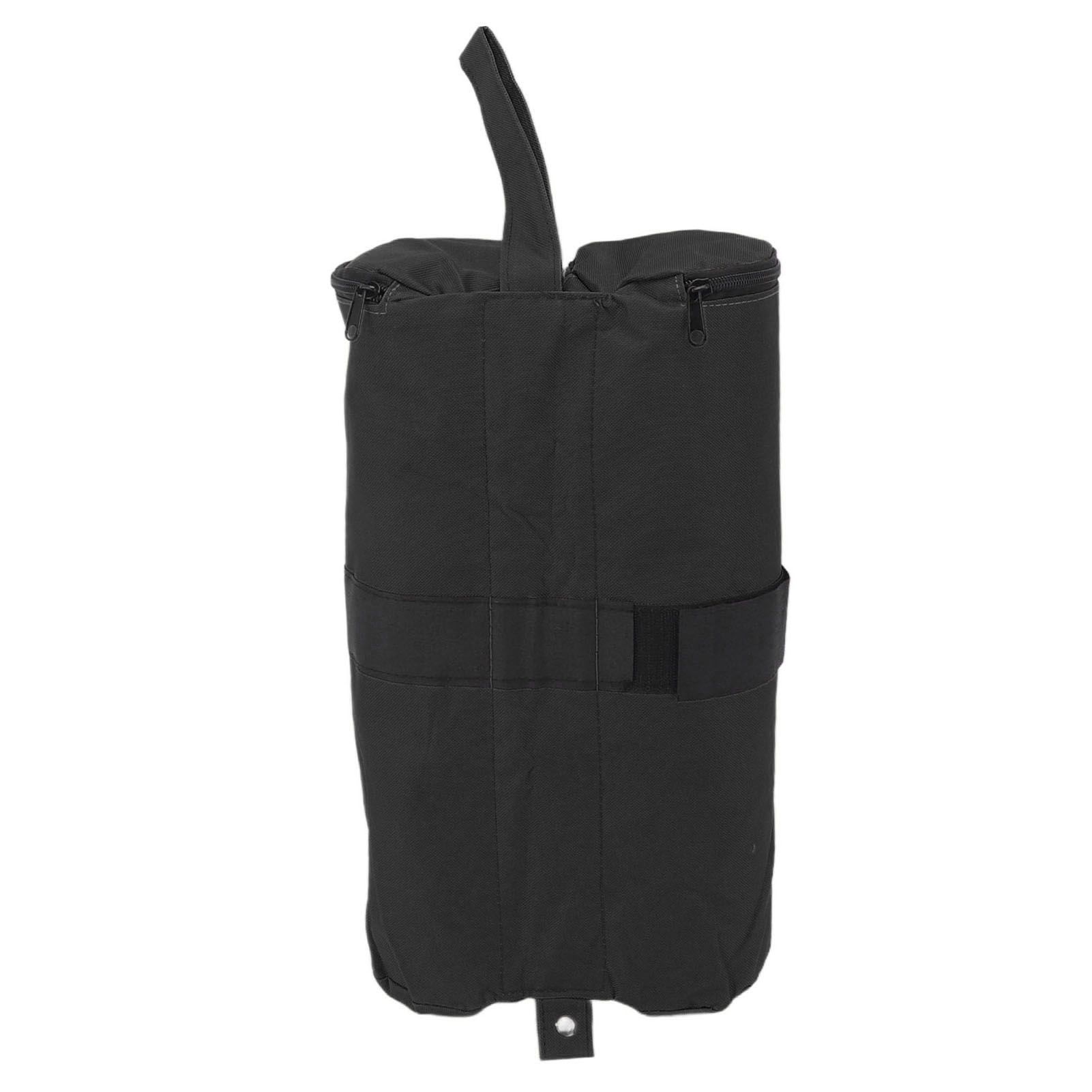 Tent Sand Bag Hook and Loop Design Tent Weight Bag Fixed Sandbags for Outdoor Tents Canopies Sun Umbrellas Black - Image 8