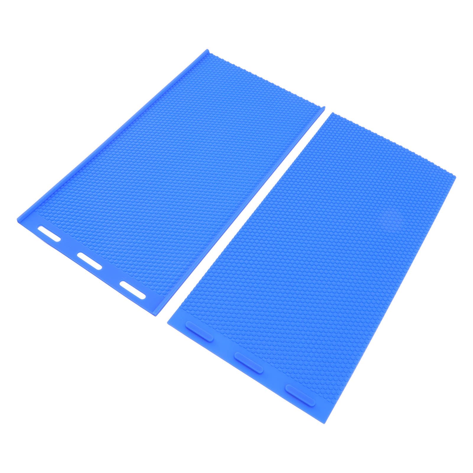 2Pcs Silicone Beeswax Sheet DIY Mold Soft Press Sheet Mould Tools Beeswax Embosser Machine for Beekeeping - Image 3