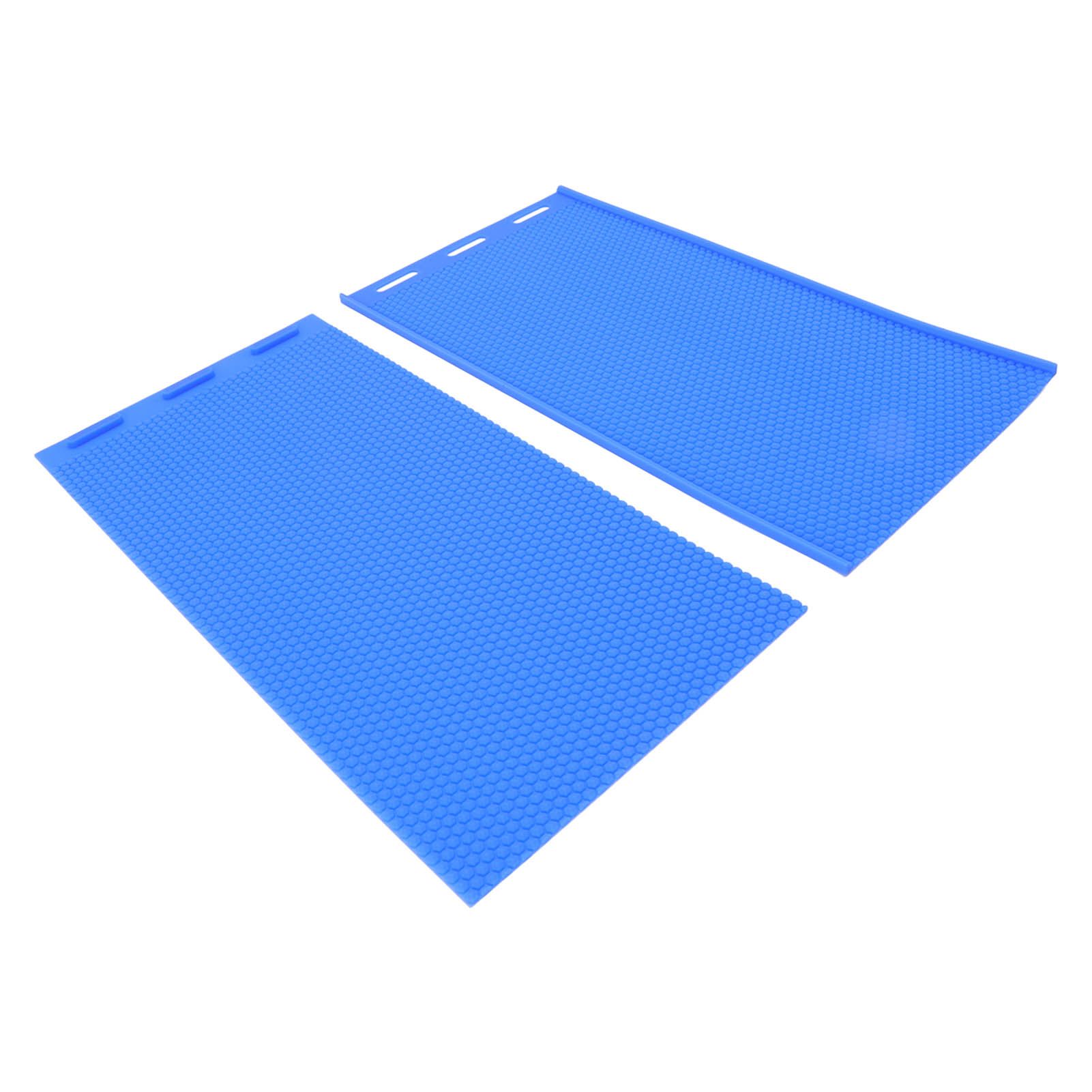 2Pcs Silicone Beeswax Sheet DIY Mold Soft Press Sheet Mould Tools Beeswax Embosser Machine for Beekeeping - Image 4