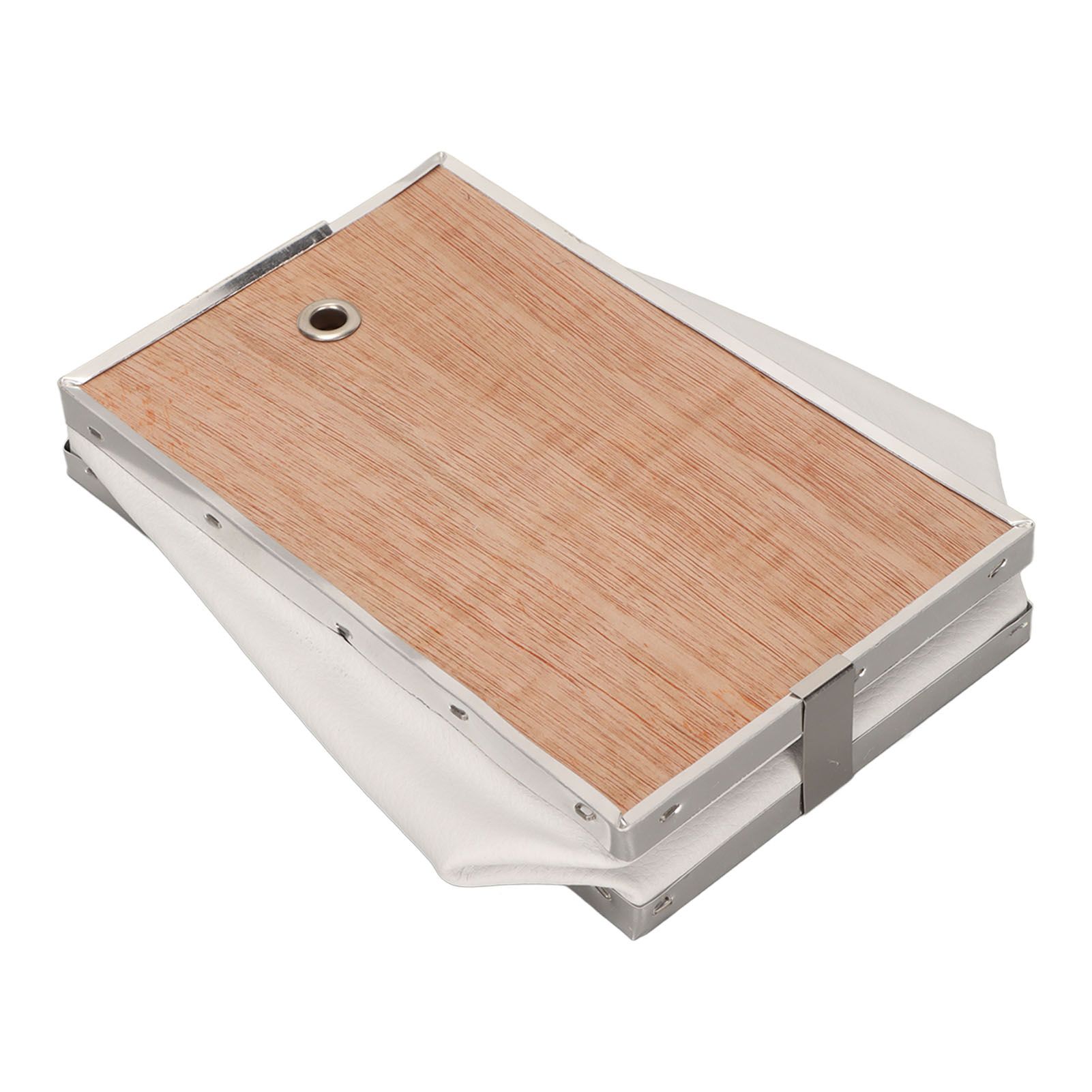 Bee Smoker Bellow PVC Leather Plywood Box Beekeeping Equipment Replacement with Clip for Beehive - Image 1