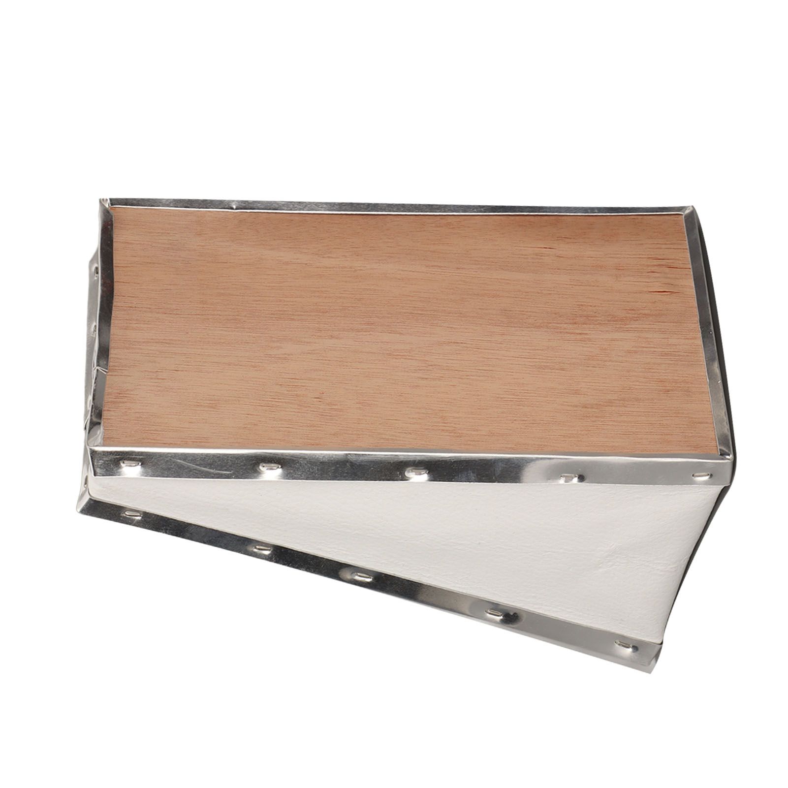 Bee Smoker Bellow PVC Leather Plywood Box Beekeeping Equipment Replacement with Clip for Beehive - Image 6