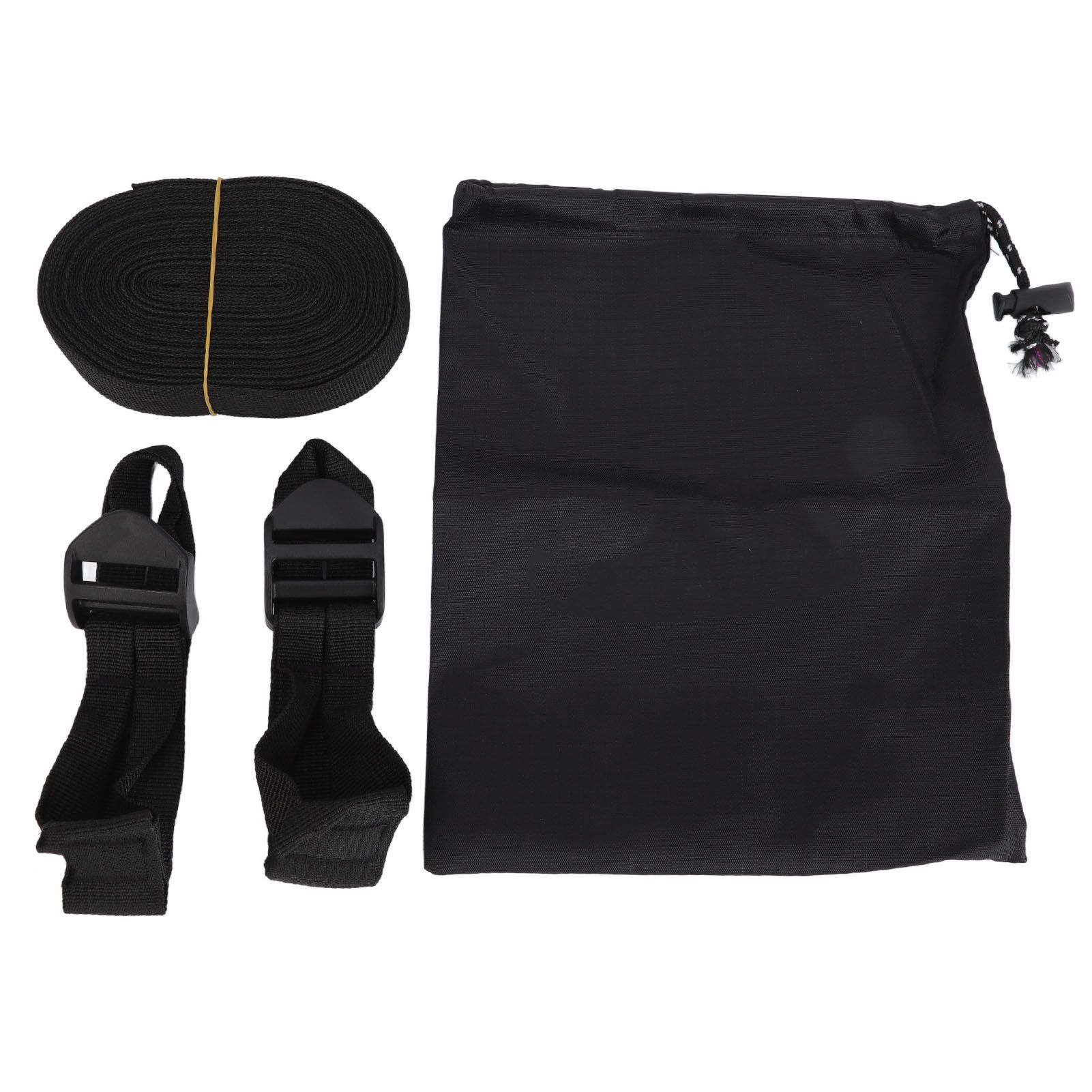 Windproof Tent Pole Fix Buckle Firm Fixation Lightweight Canopy Pole Fixing Strap With Storage Bag for Outdoor Camping - Image 1