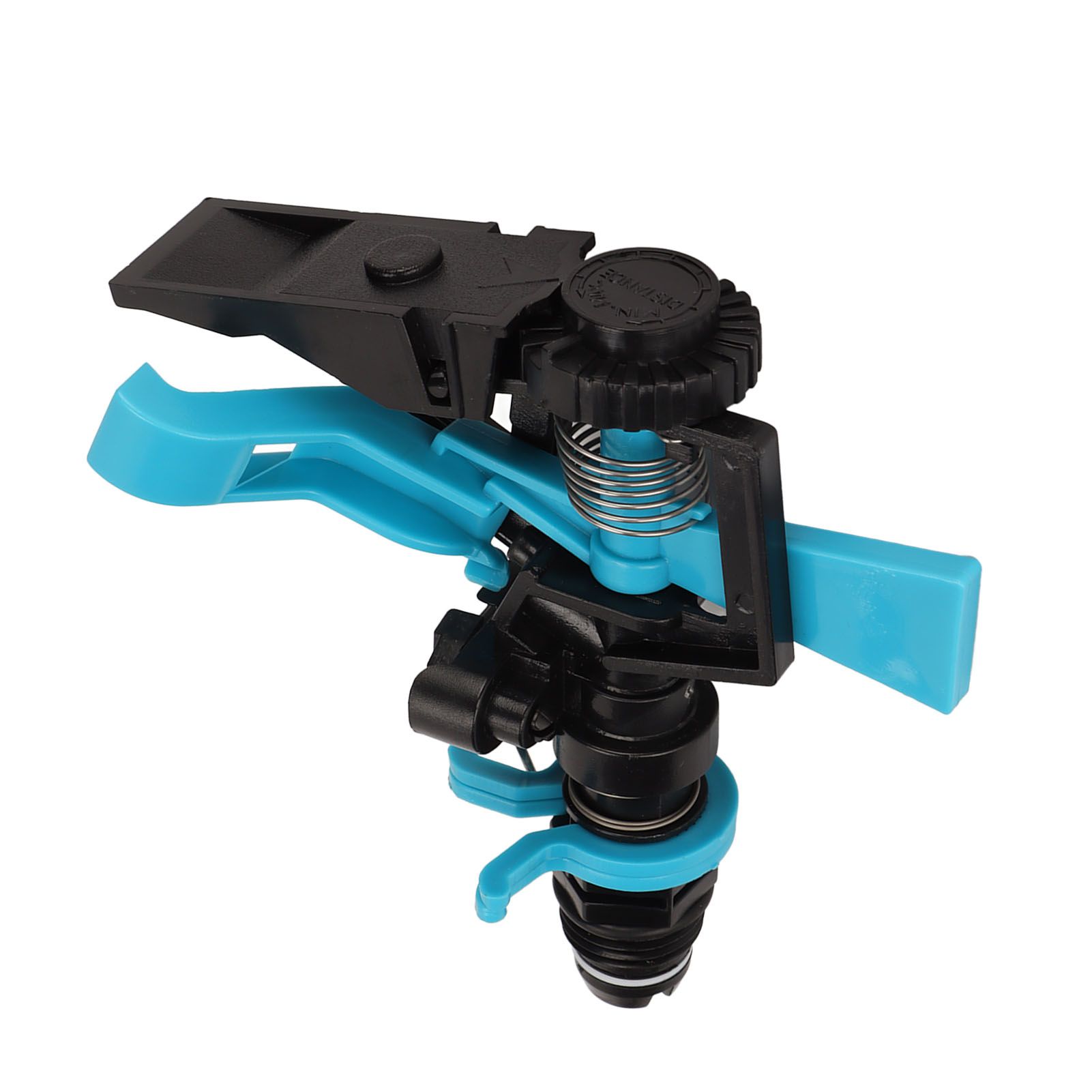 Plastic Sprinkler Head Rotation Watering Head for Garden Yard Lawn Irrigation G1/2 Male Thread - Image 1