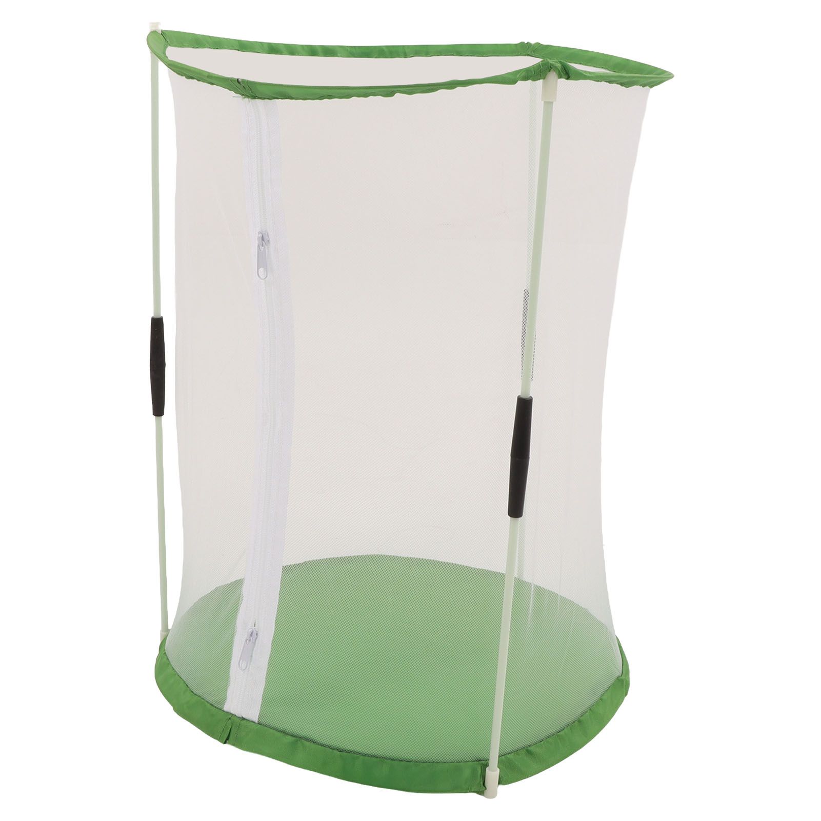 Cylindrical Butterfly and Insect Observation Cage Transparent Mesh Habitat Cage for Ornamental Plants - Image 2