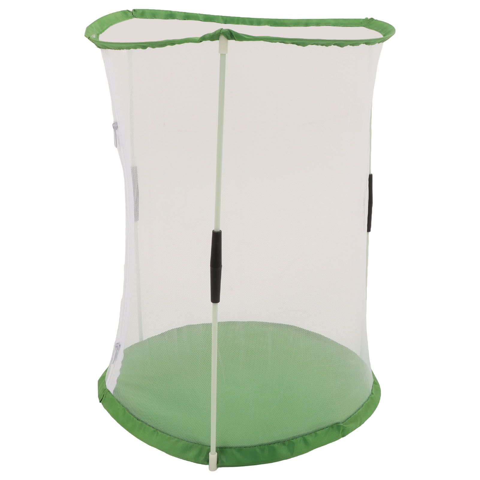 Cylindrical Butterfly and Insect Observation Cage Transparent Mesh Habitat Cage for Ornamental Plants - Image 3