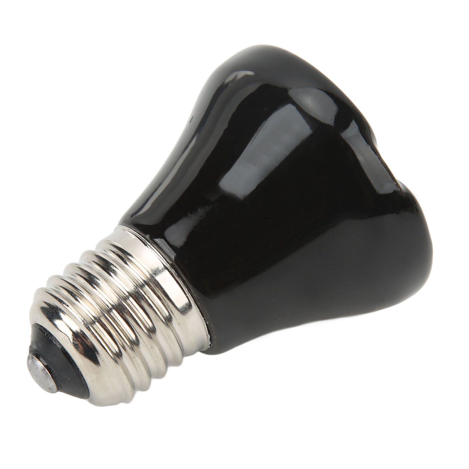 Ceramic Reptile Heat Lamp Bulb Mini Infrared Heat Ceramic Amphibian Heating Lamp for Lizards Reptiles 220V‑240V 25W Black - Image 8