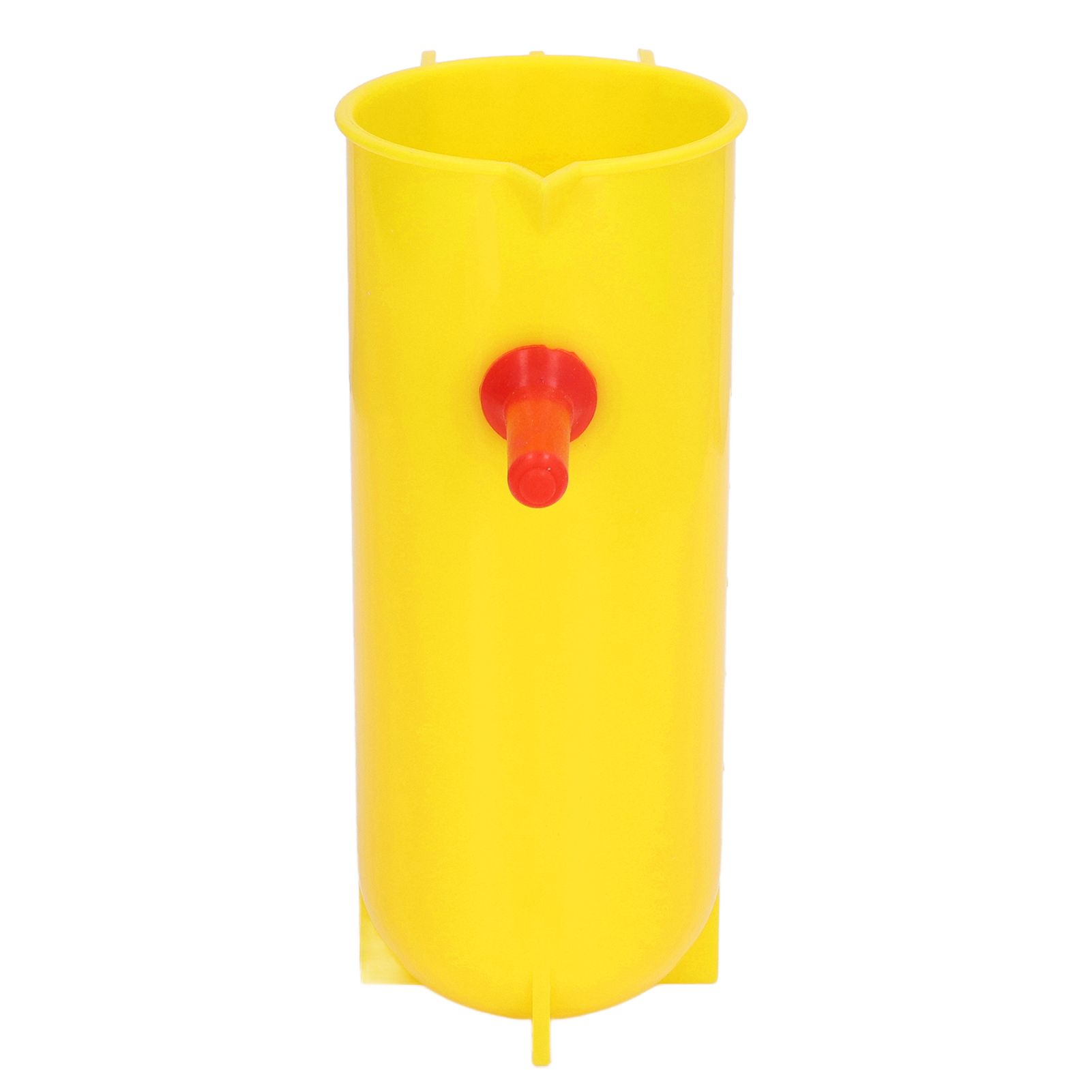 Lamb Milk Feeder Bottle 800ML Scale Accurate Quantitative Small Animal Calf Goat Pacifier Feeder Milk Bottle with Hand Grip Yellow - Image 4