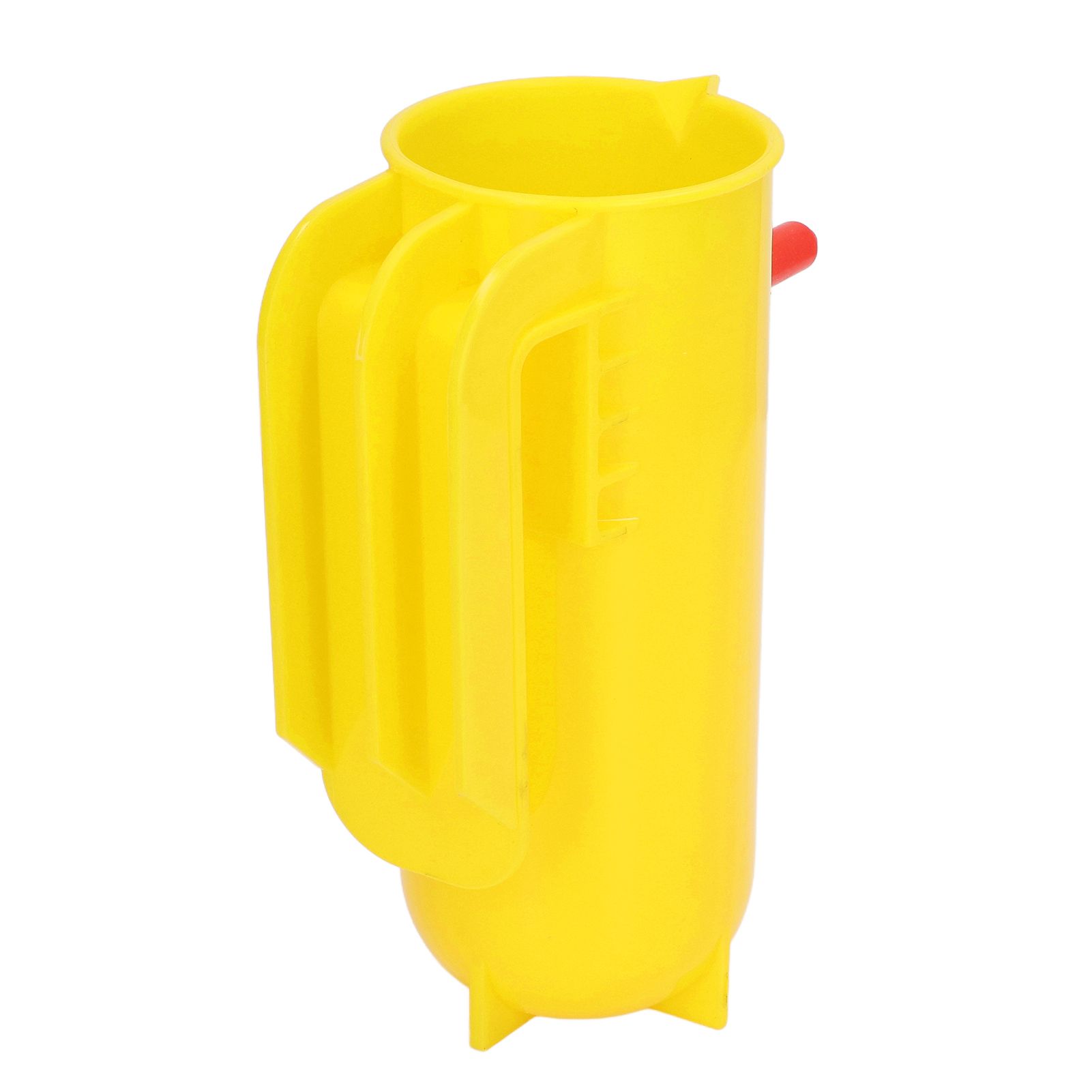 Lamb Milk Feeder Bottle 800ML Scale Accurate Quantitative Small Animal Calf Goat Pacifier Feeder Milk Bottle with Hand Grip Yellow - Image 7