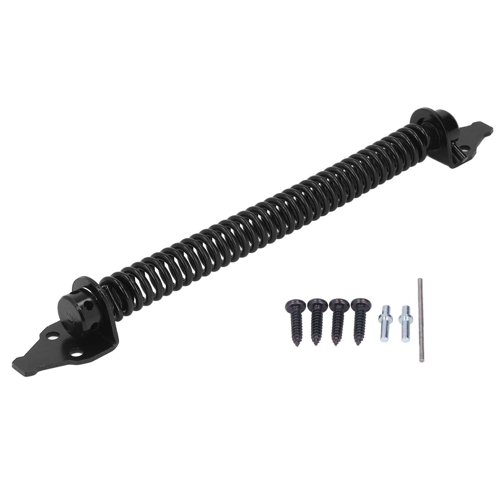 Self Closing Gate Door Spring Carbon Steel Electrophoresis Black Finish for Outdoor Villa Yard Fence - Image 1