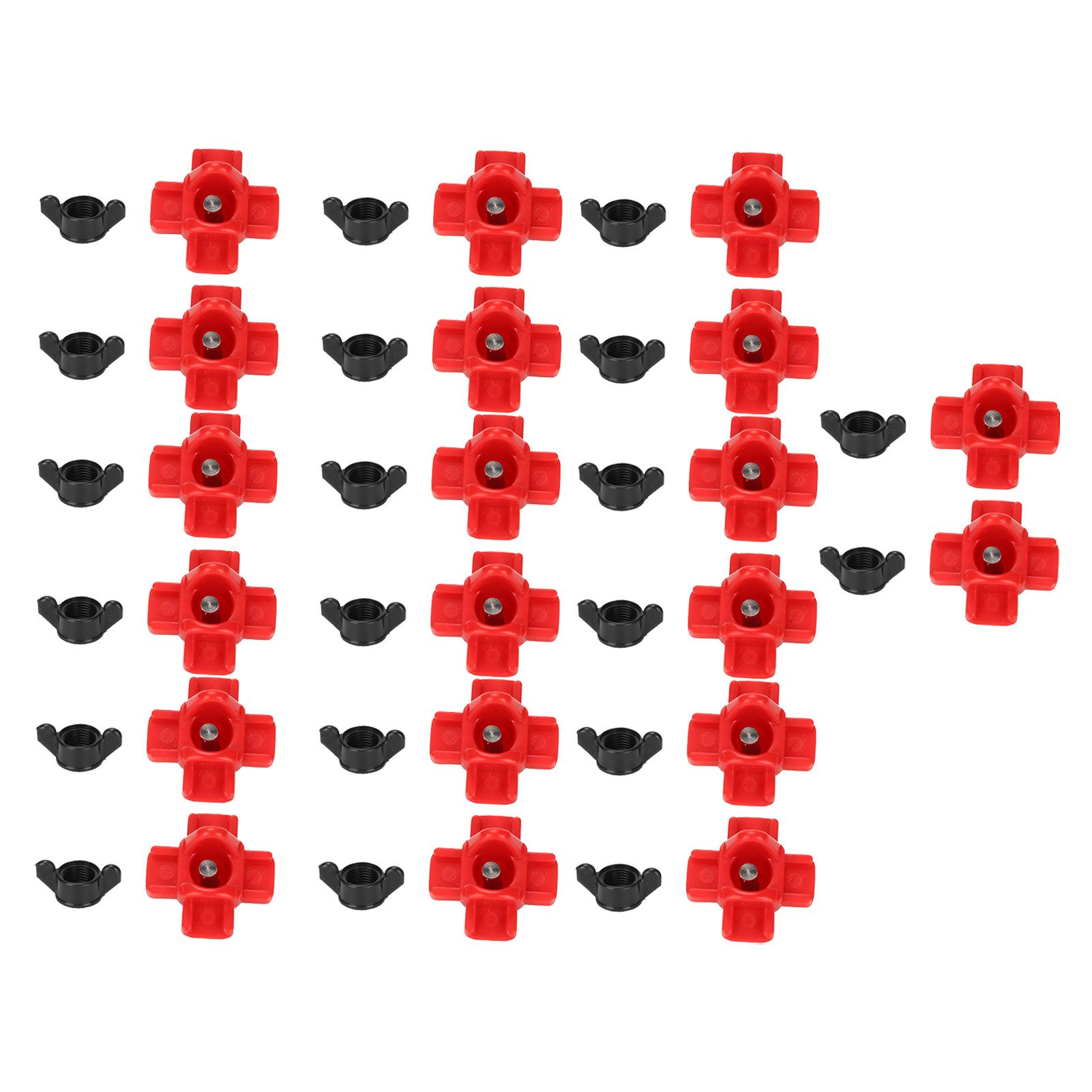 20PCS G1/8 Male Thread Chicken Drinking Nipples Automatic Waterer Equipment with Black Srews for Poultry Feeding - Image 1