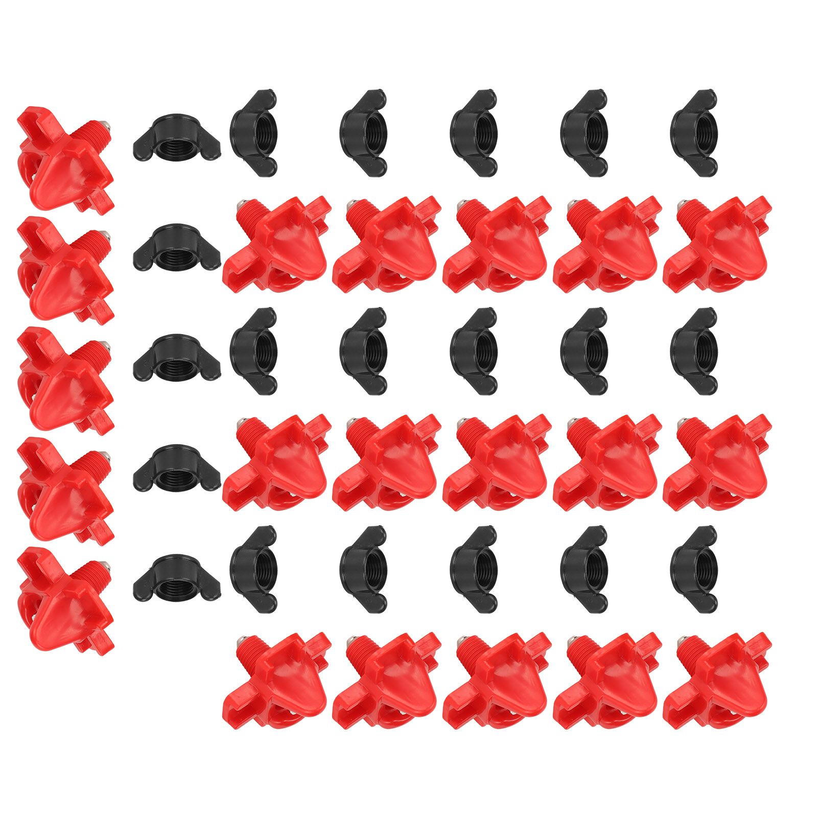 20PCS G1/8 Male Thread Chicken Drinking Nipples Automatic Waterer Equipment with Black Srews for Poultry Feeding - Image 7