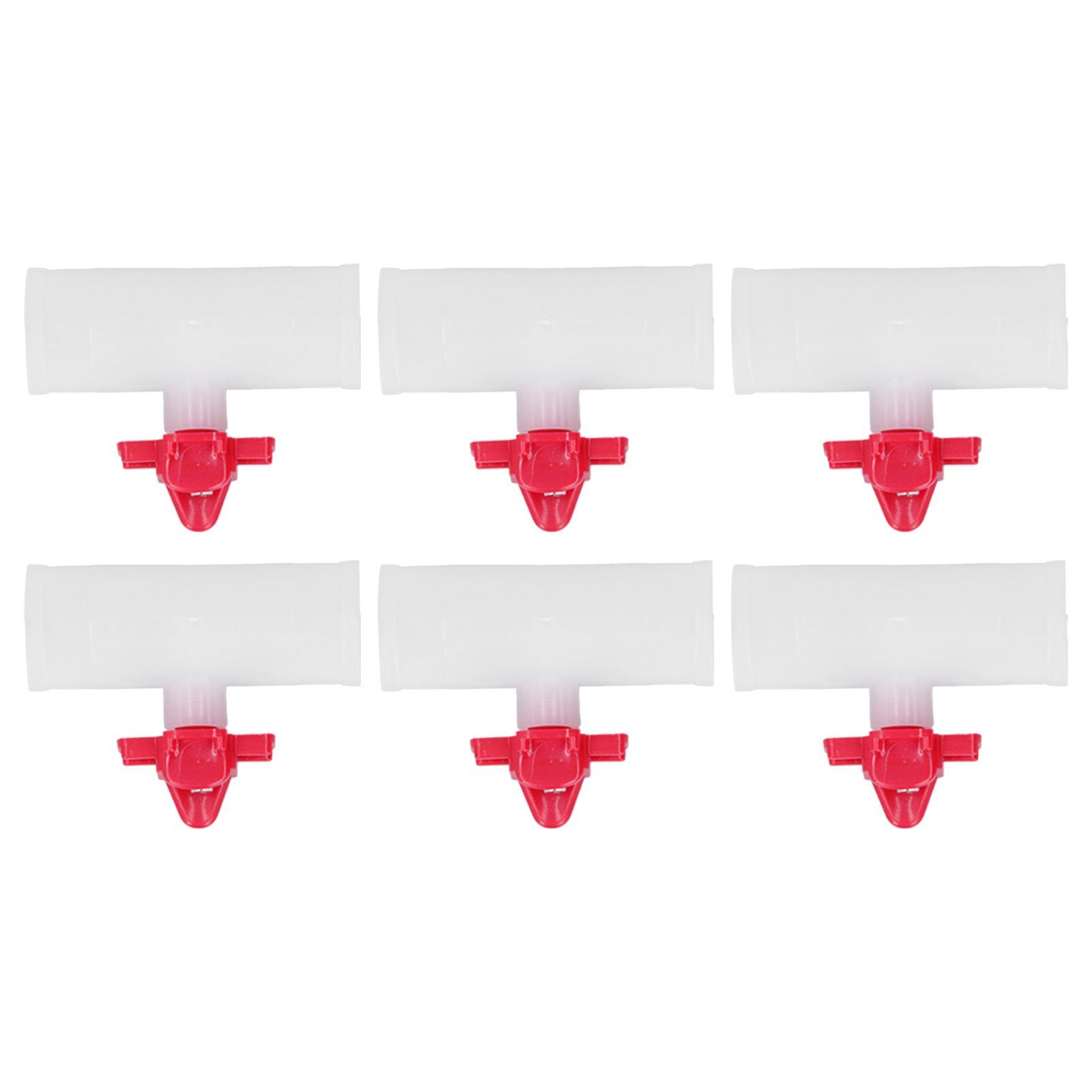 20 Sets Chicken Nipple Waterer Automatic Water Feeding Professional Chicken Watering Cups with T Joints for Quail Pigeons G3/4 - Image 2