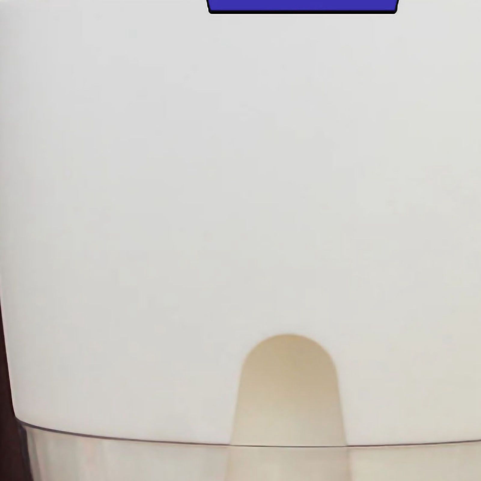 Self Watering Plastic Flowerpot Transparent Double Layer Detachable Light Flowerpot for Balcony White Large - Image 2
