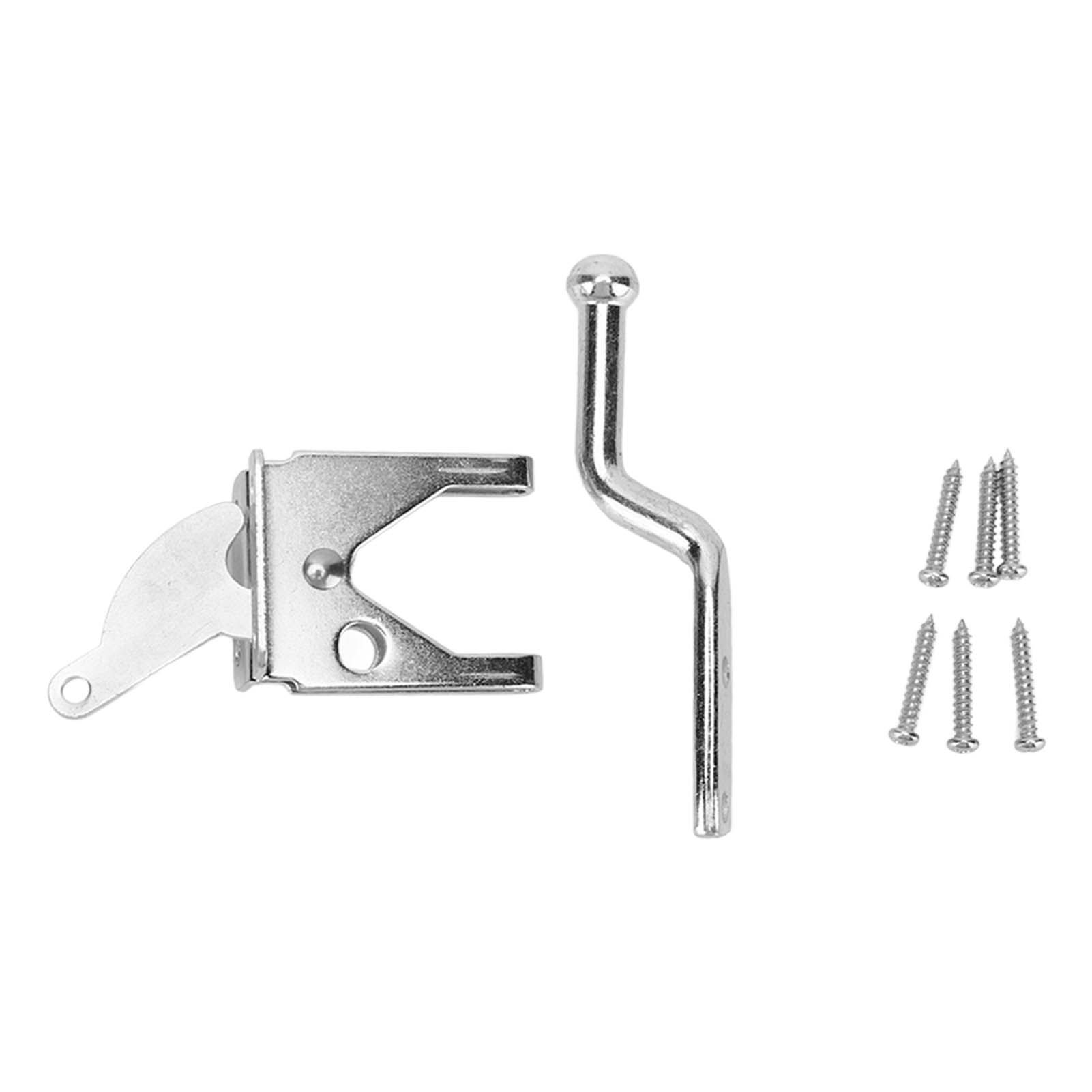 Galvanized Door Locks Hasp Latch Carbon Steel Security Padlock Clasp for Sheds Closets Lockers - Image 1
