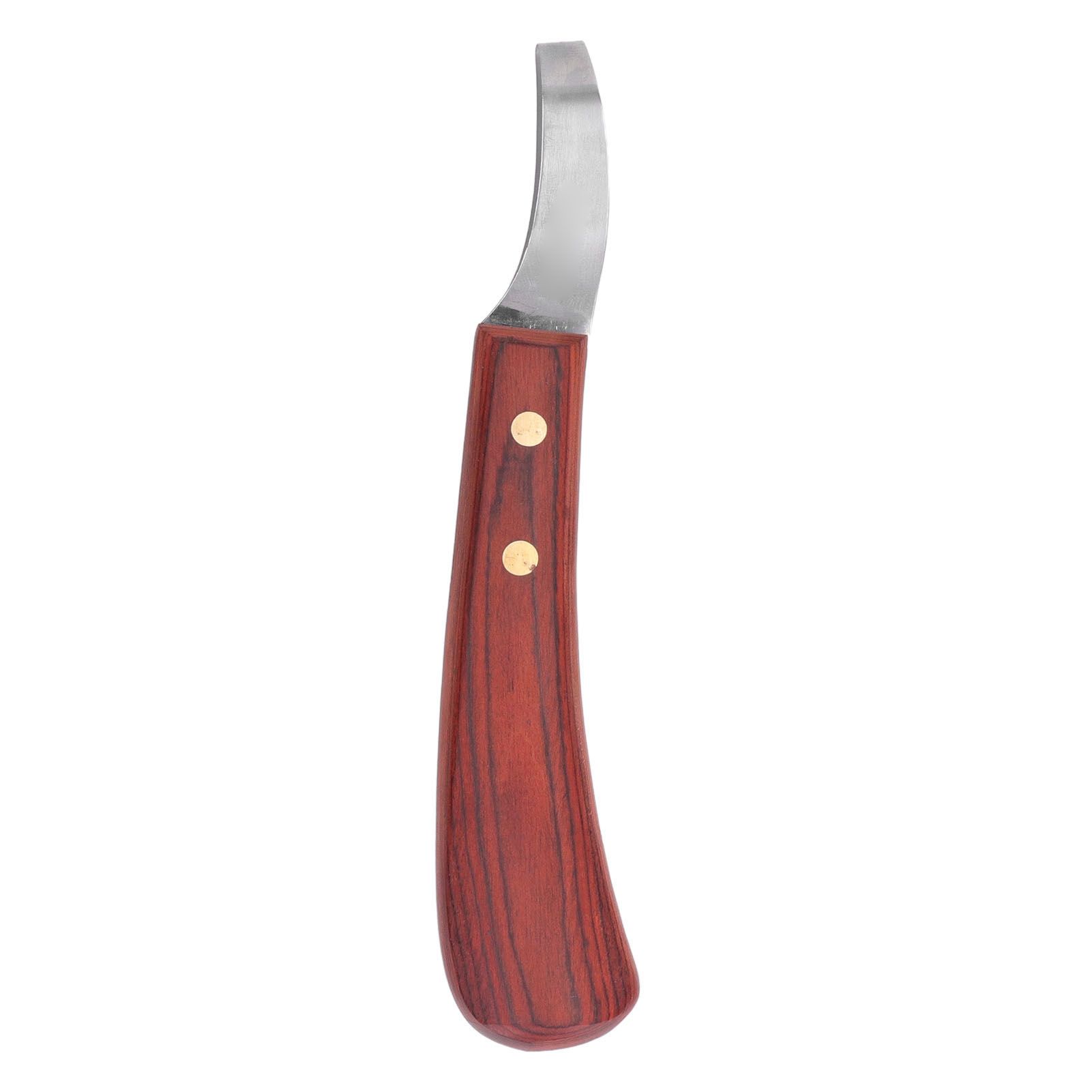 Hoof Trimmer Shears Stainless Steel Blade Rubber Wood Handle Multipurpose Cattle Horse Hoof Cutter - Image 1
