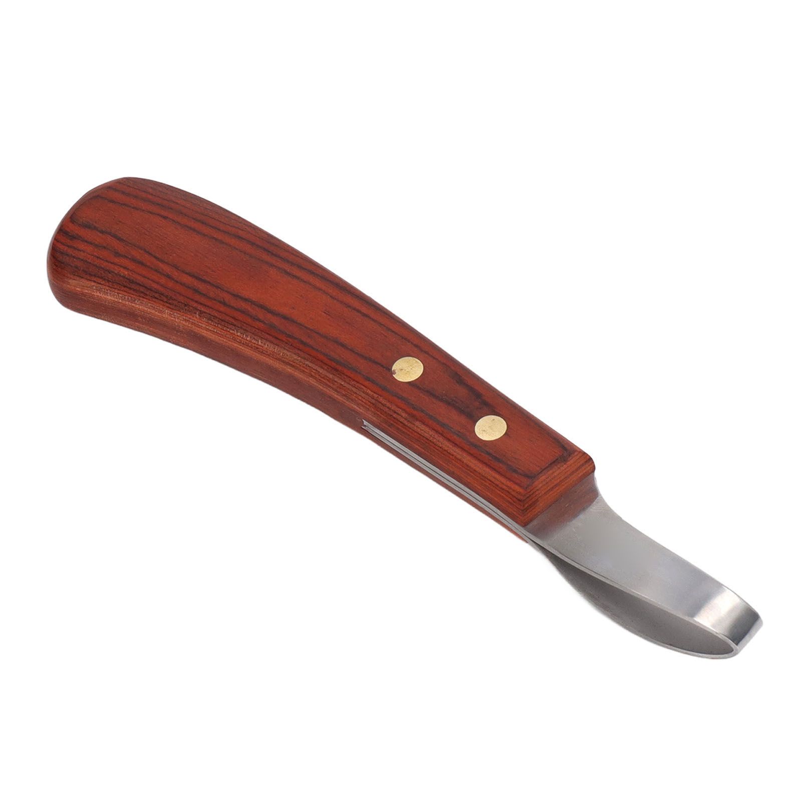 Hoof Trimmer Shears Stainless Steel Blade Rubber Wood Handle Multipurpose Cattle Horse Hoof Cutter - Image 4