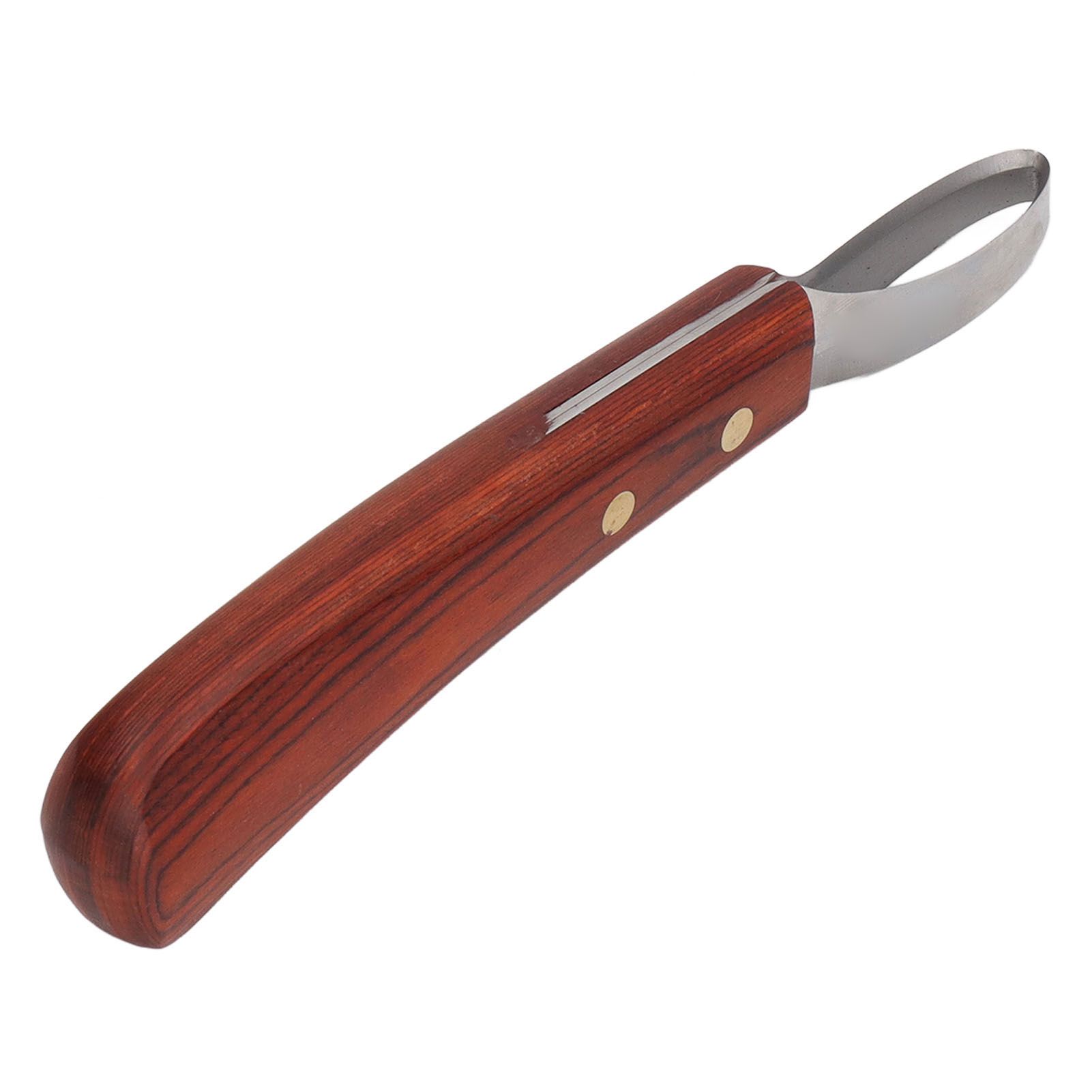 Hoof Trimmer Shears Stainless Steel Blade Rubber Wood Handle Multipurpose Cattle Horse Hoof Cutter - Image 7