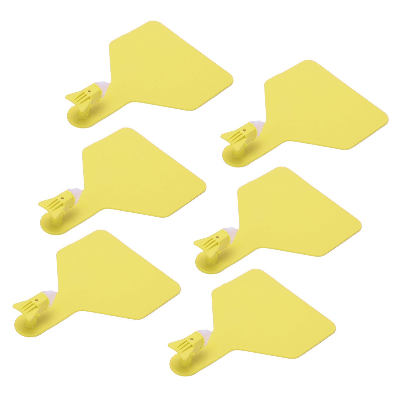 100pcs Blank Livestock Ear Tag Thickened TPU Reusable Animal Ear Label for Dairy Cattle Beef Cattle Yaks Horses Camels Yellow - Image 7