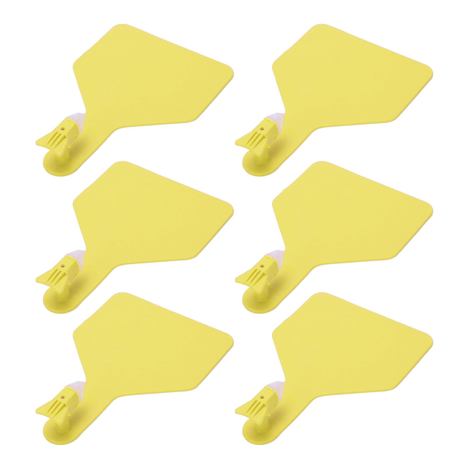 100pcs Blank Livestock Ear Tag Thickened TPU Reusable Animal Ear Label for Dairy Cattle Beef Cattle Yaks Horses Camels Yellow - Image 8