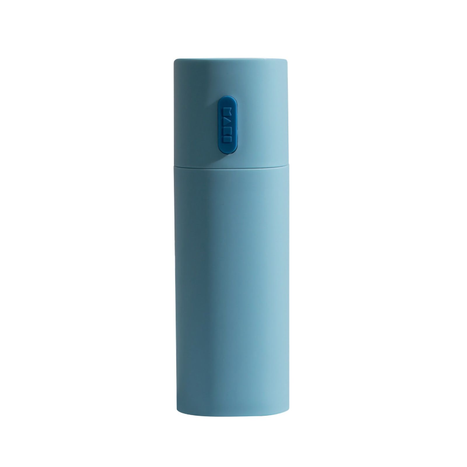 Plastic Toothbrush and Toothpaste Holder Portable Toothbrush Storage Box Cup for Home Travel Blue - Image 1