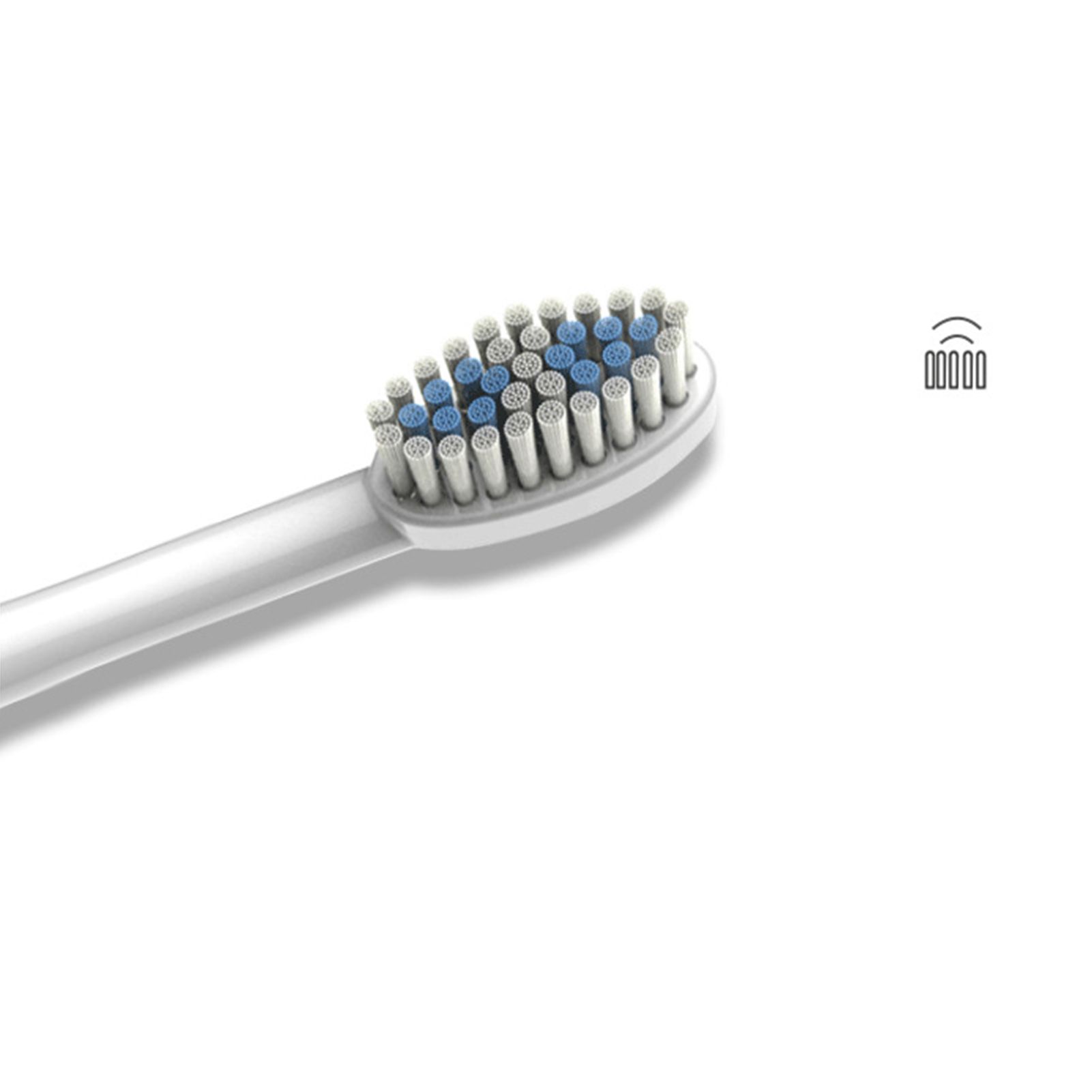 Children Electric Toothbrush Cartoon Fully Automatic Sonic Toothbrush with 3 Brush Heads for Kids Children Deer Blue - Image 8